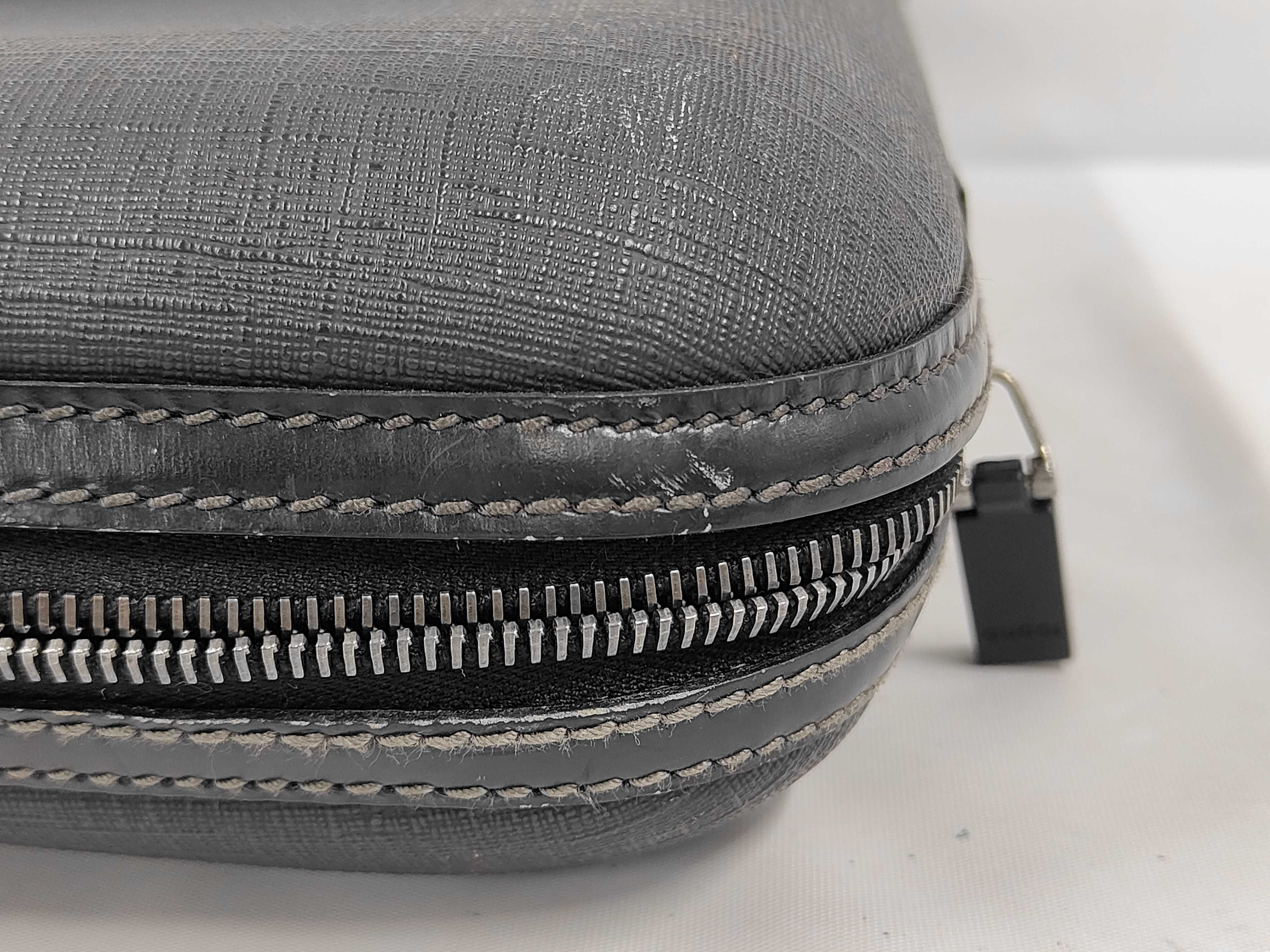 189762 Business Bag Handbag Interlocking G Black Business Bag — view 9