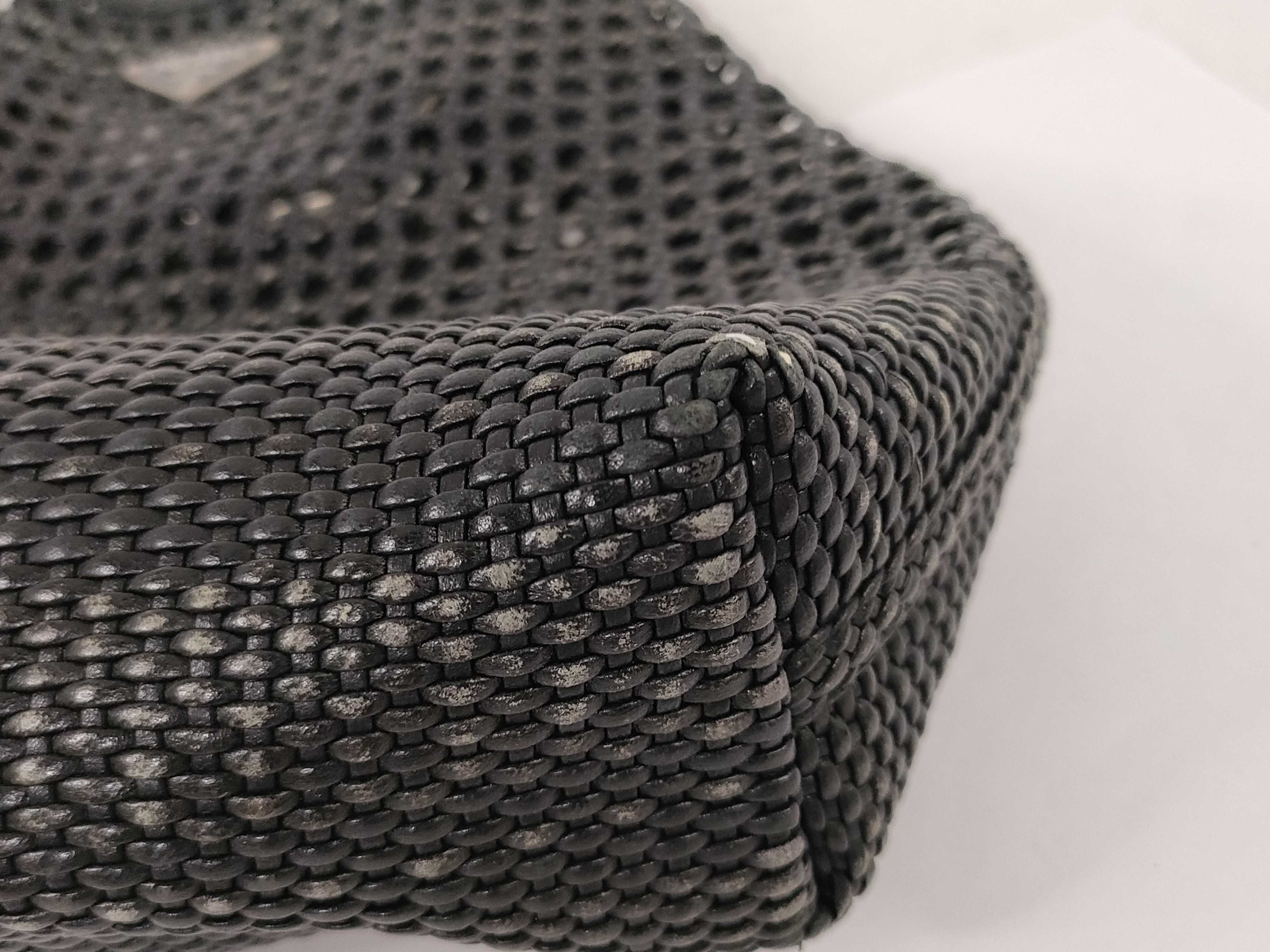 Mesh Woven Tote Bag — view 6
