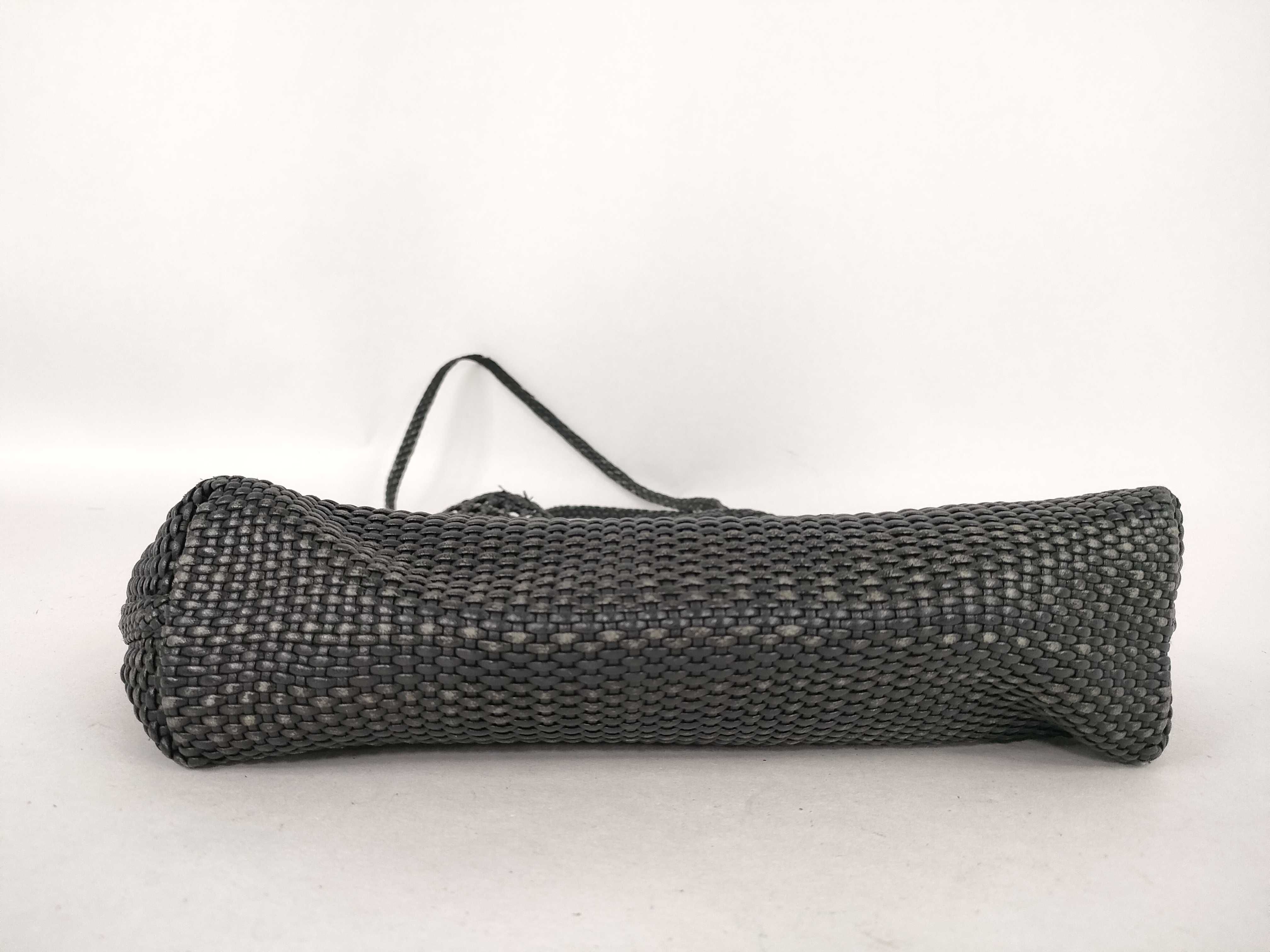 Mesh Woven Tote Bag — view 7