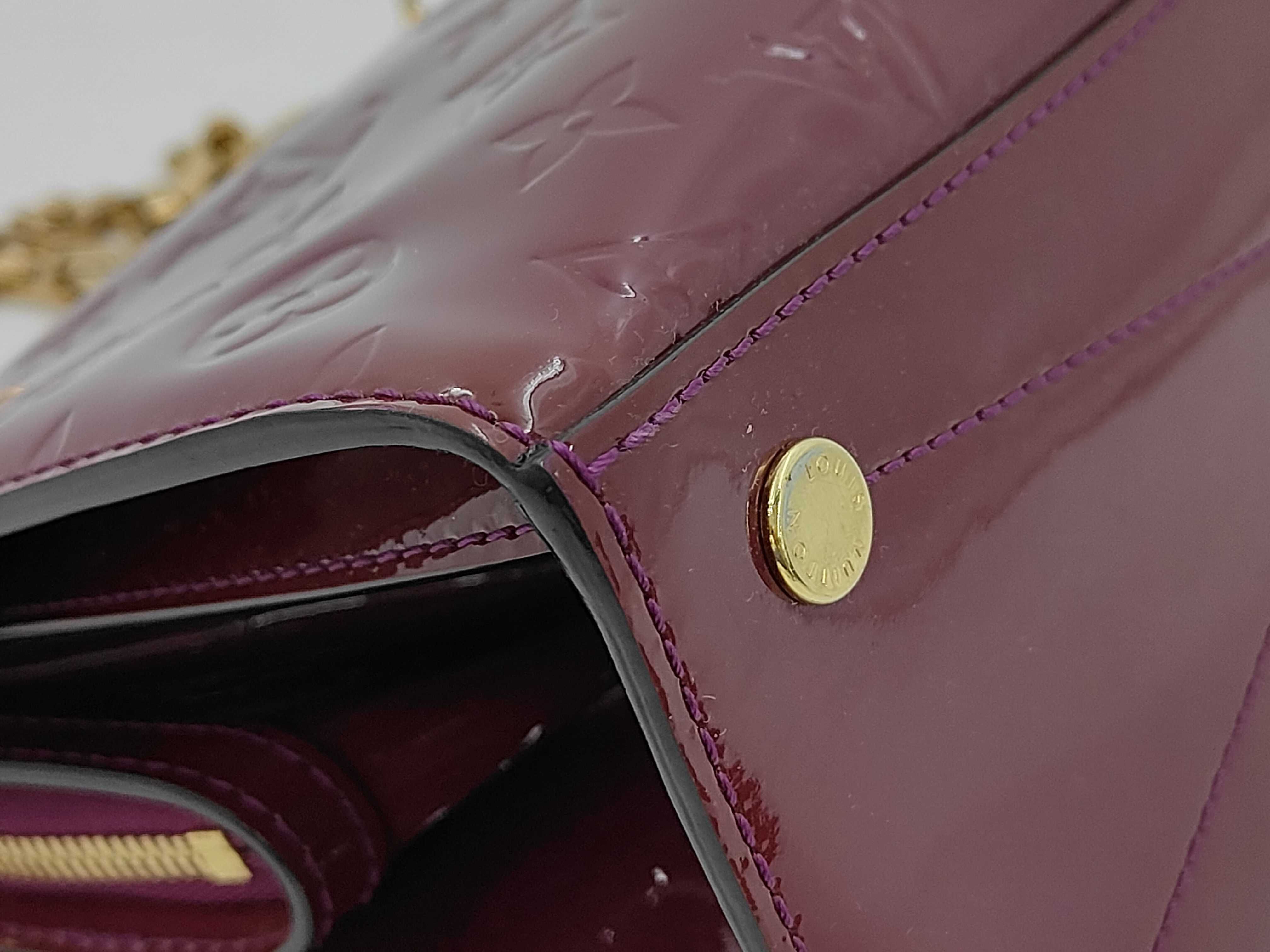 Vernis Louis Vuitton Monogram Vernis Virginia Chain Shoulder Bag — view 4