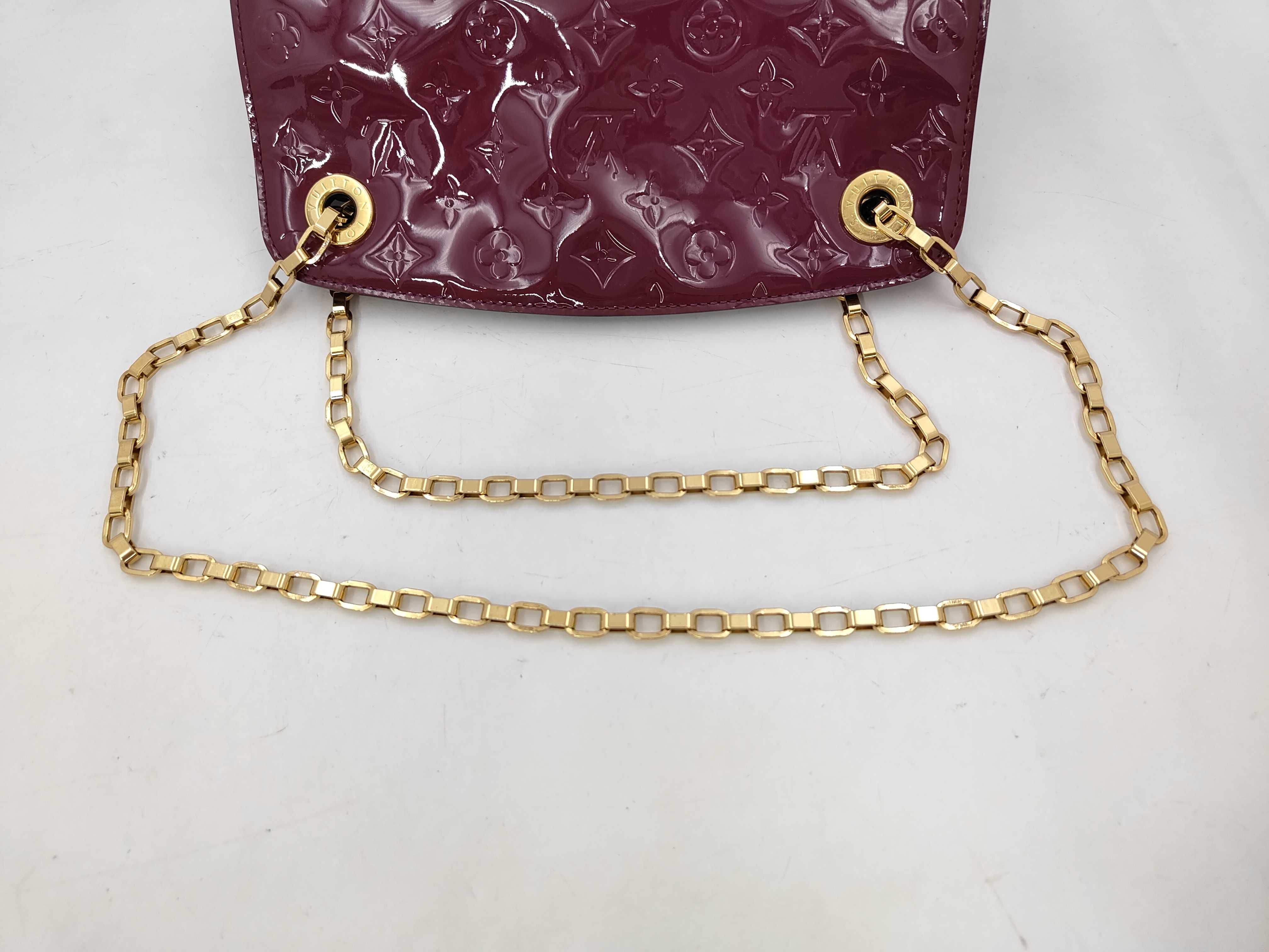 Vernis Louis Vuitton Monogram Vernis Virginia Chain Shoulder Bag — view 5
