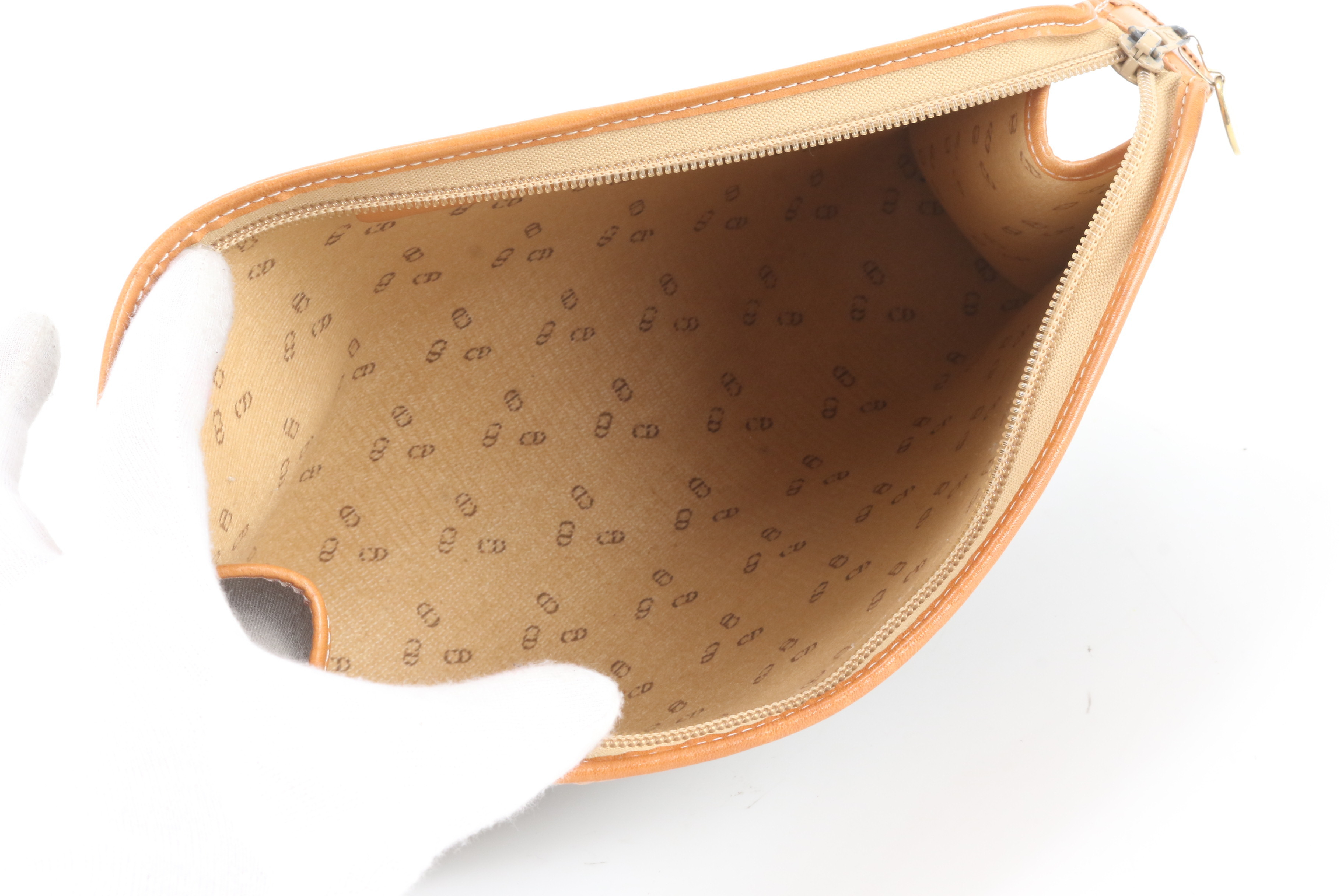 CD Logo Leather Clutch Second Clutch Bag — view 6