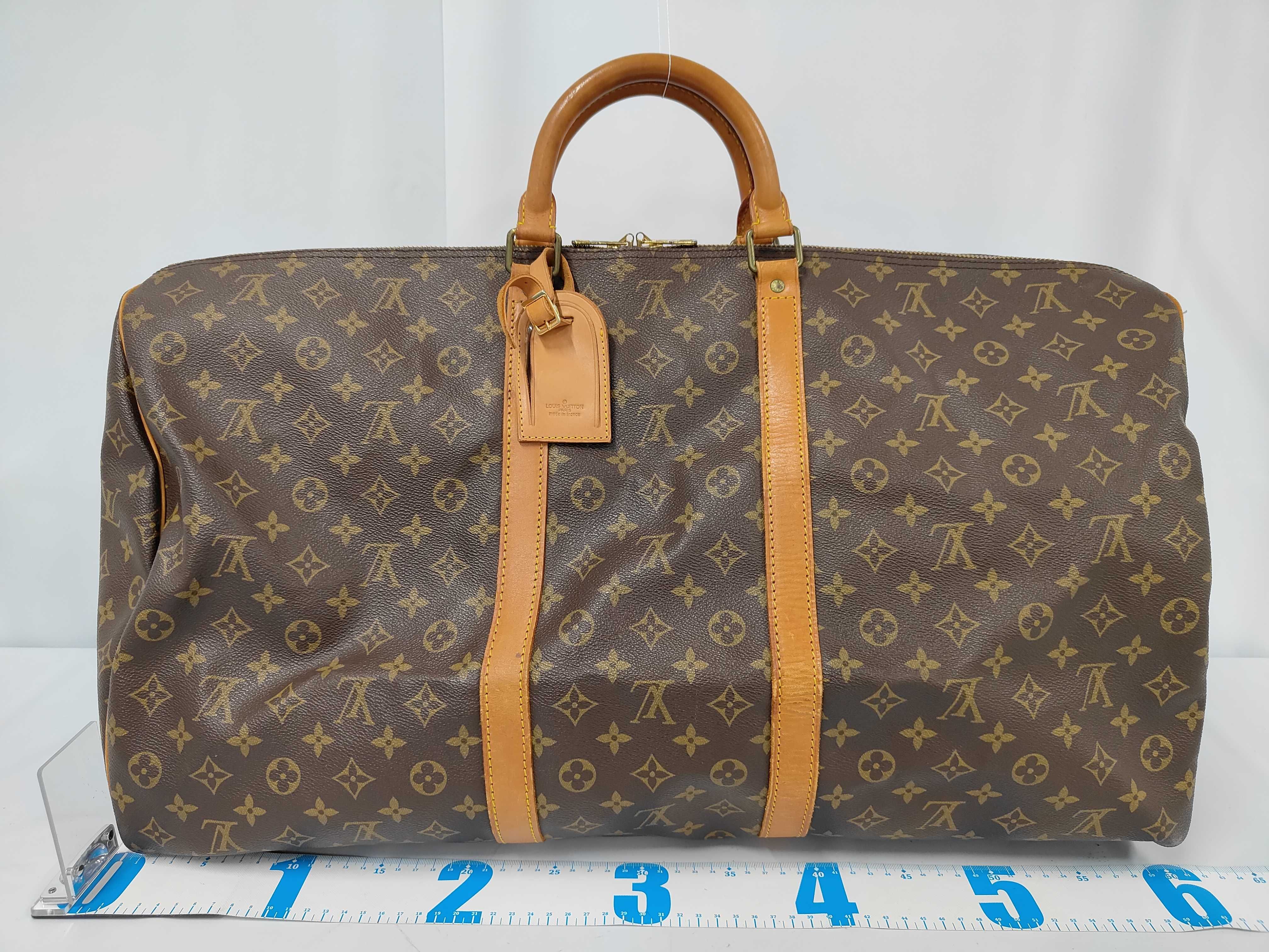 Monogram Keepall 60 Bandoulière VI874 0831-1 Boston Bag — view 2