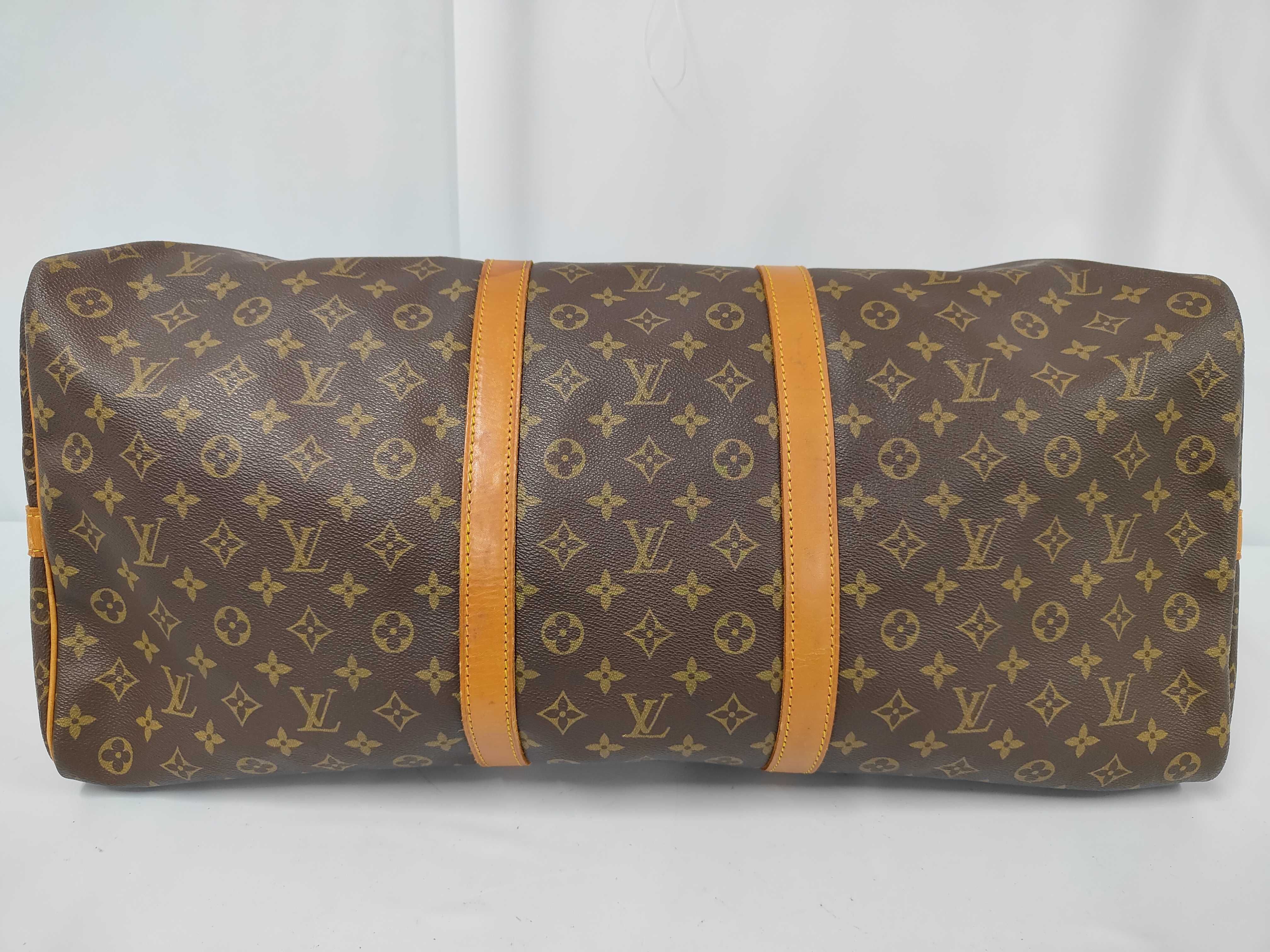 Monogram Keepall 60 Bandoulière VI874 0831-1 Boston Bag — view 7