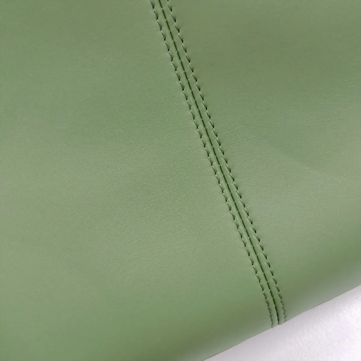 Petite GG Leather 2-Way Handbag, Green, 745918 — view 12