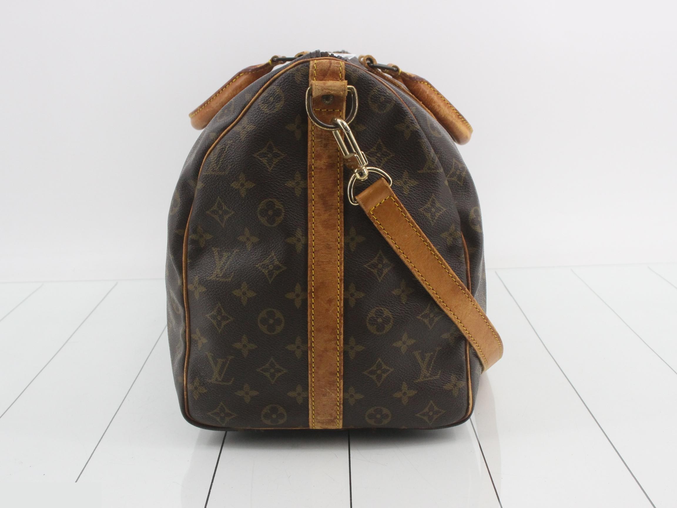Keepall Bandoulière 50 with shoulder strap — view 4