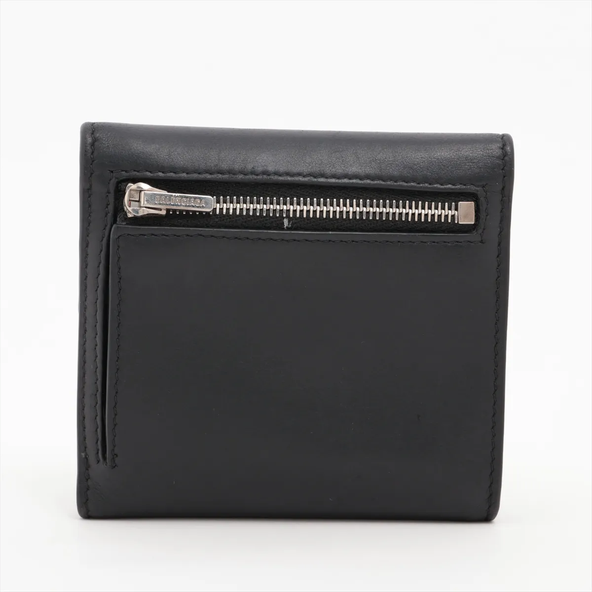 Rodeo 822592 Leather Compact Wallet, Black — view 2