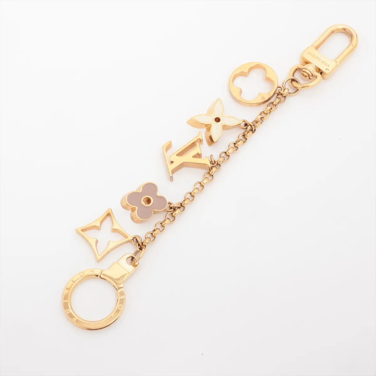 M65111 Fleur de Monogram DI0230 Charm GP Gold - Dents, — view 2