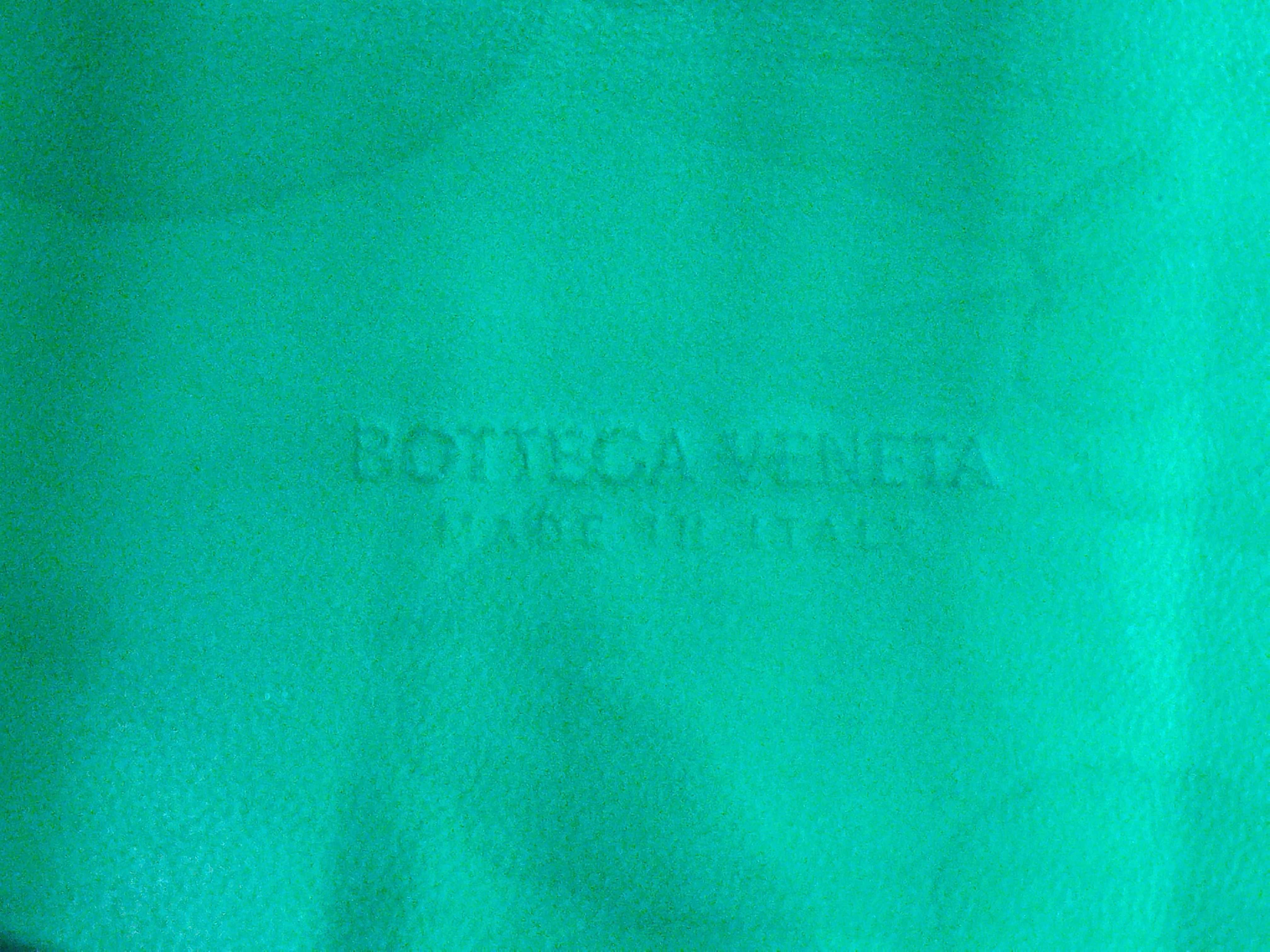 Intrecciato Bottega Veneta Maxi Intrecciato Arcomini Tote Bag Leather RFID Green Pouch Tote Bag — view 10