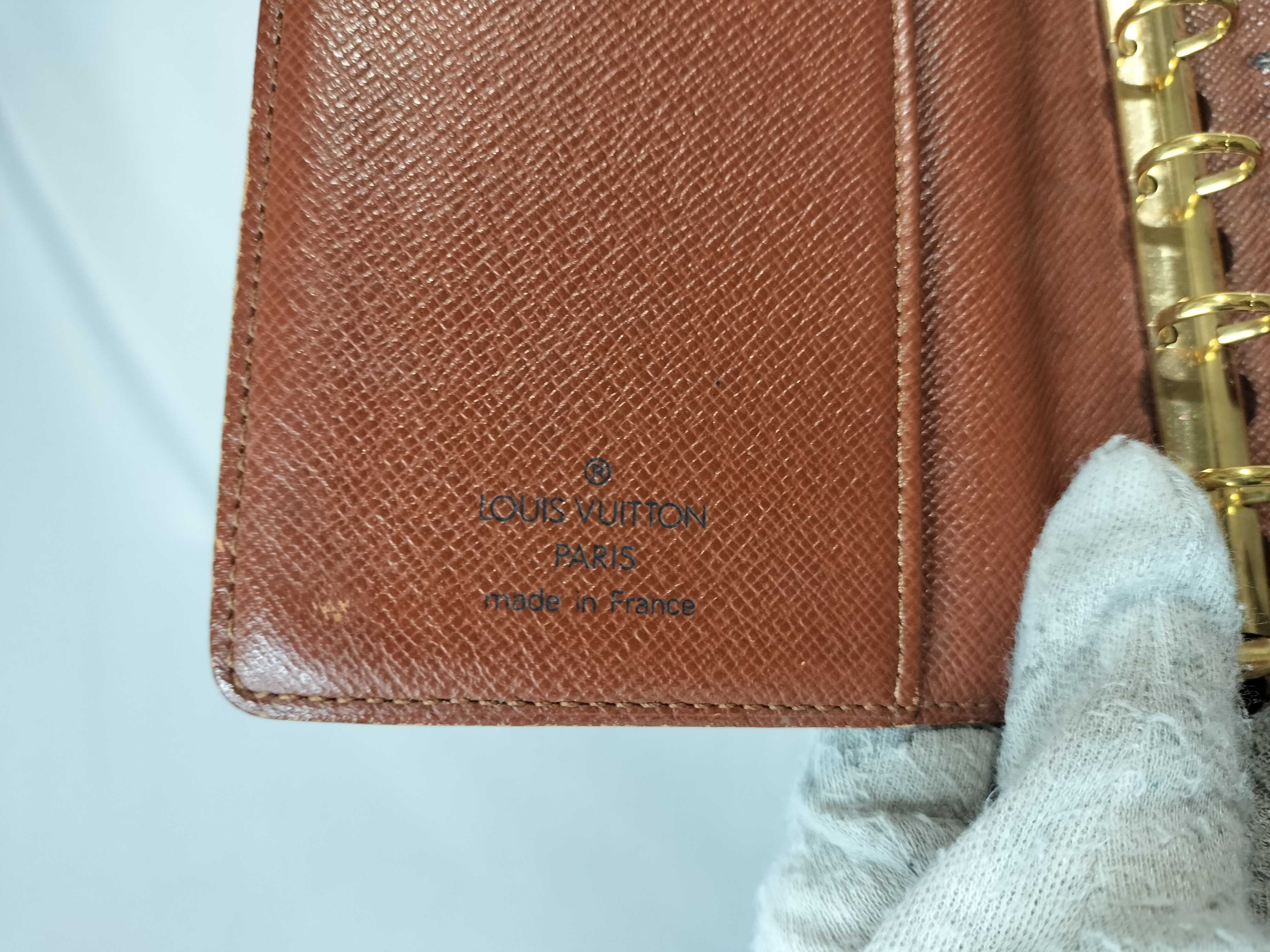Monogram R20005 Agenda PM Notebook Cover — view 8