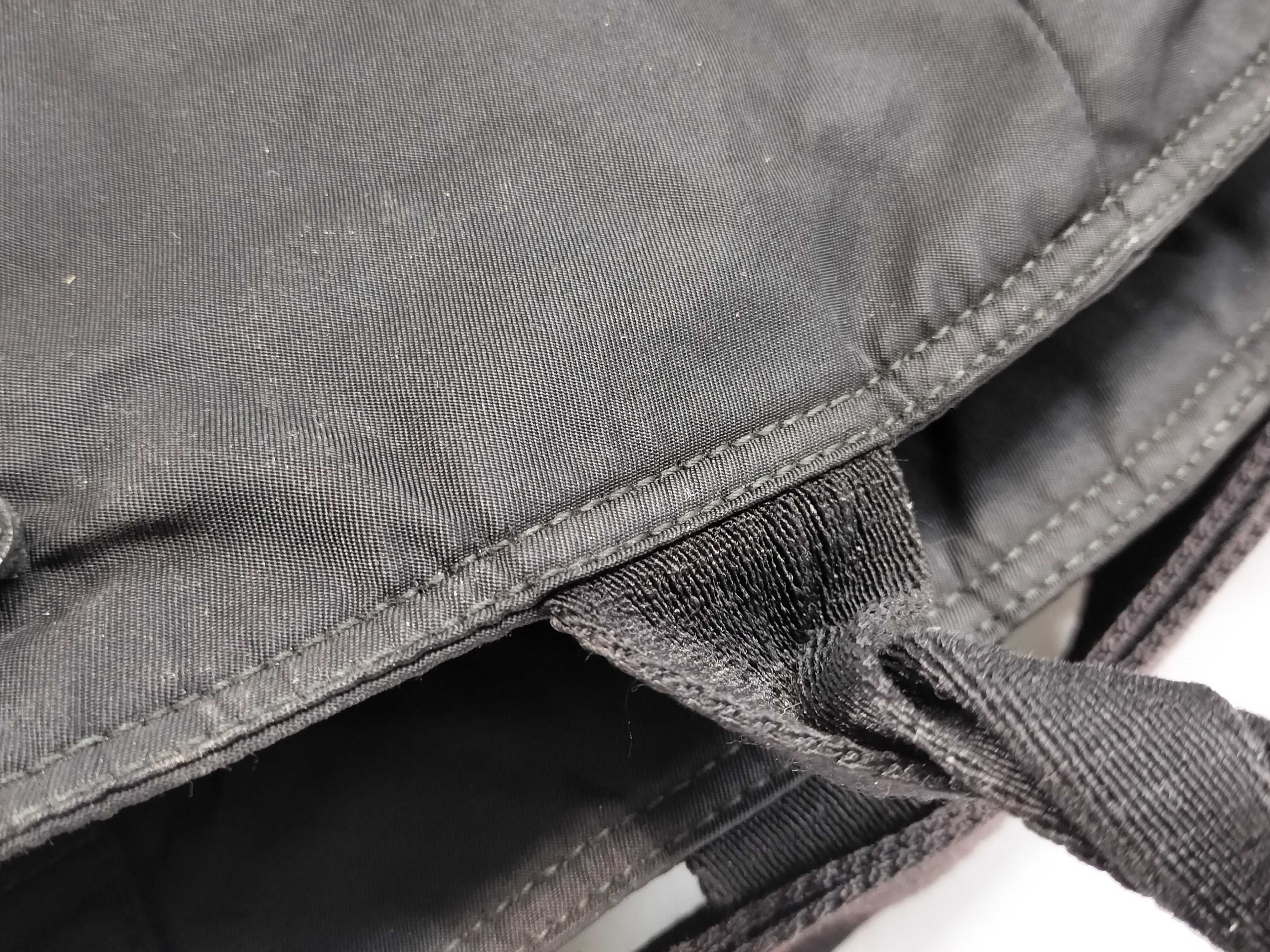Nylon 2-Way Black Handbag — view 6