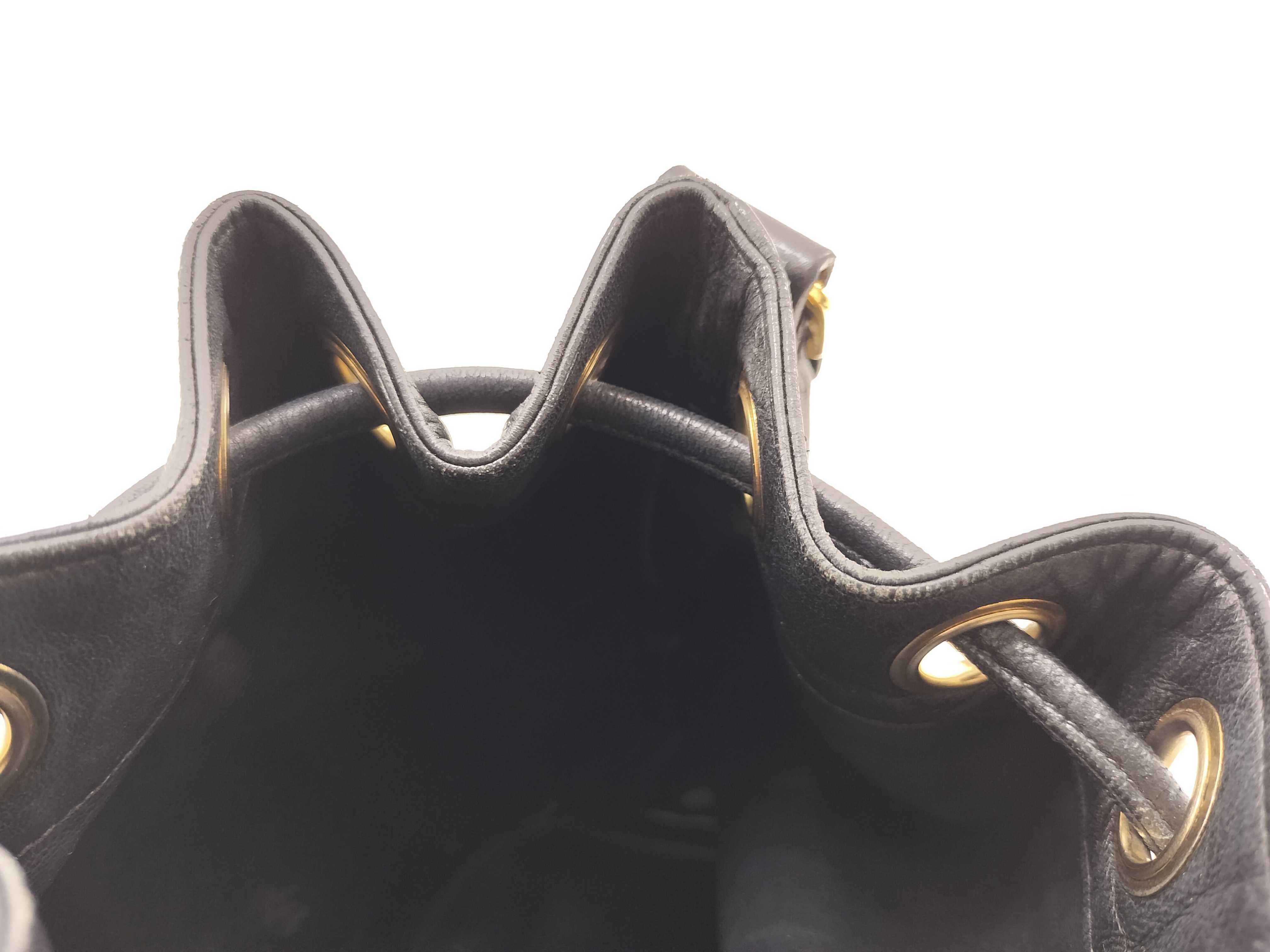 Lambskin Coco Ball Old Drawstring Shoulder Bag — view 11