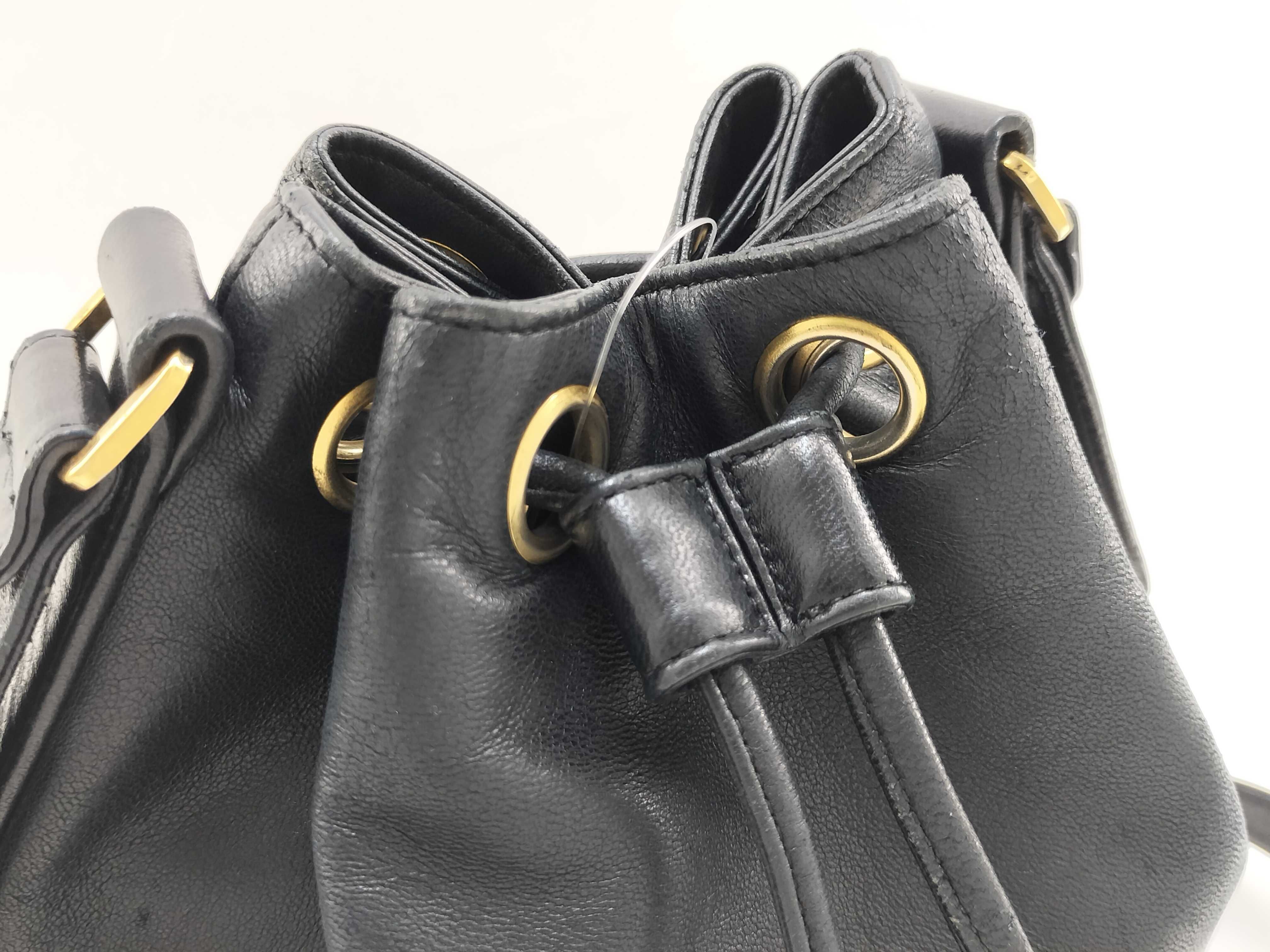 Lambskin Coco Ball Old Drawstring Shoulder Bag — view 4