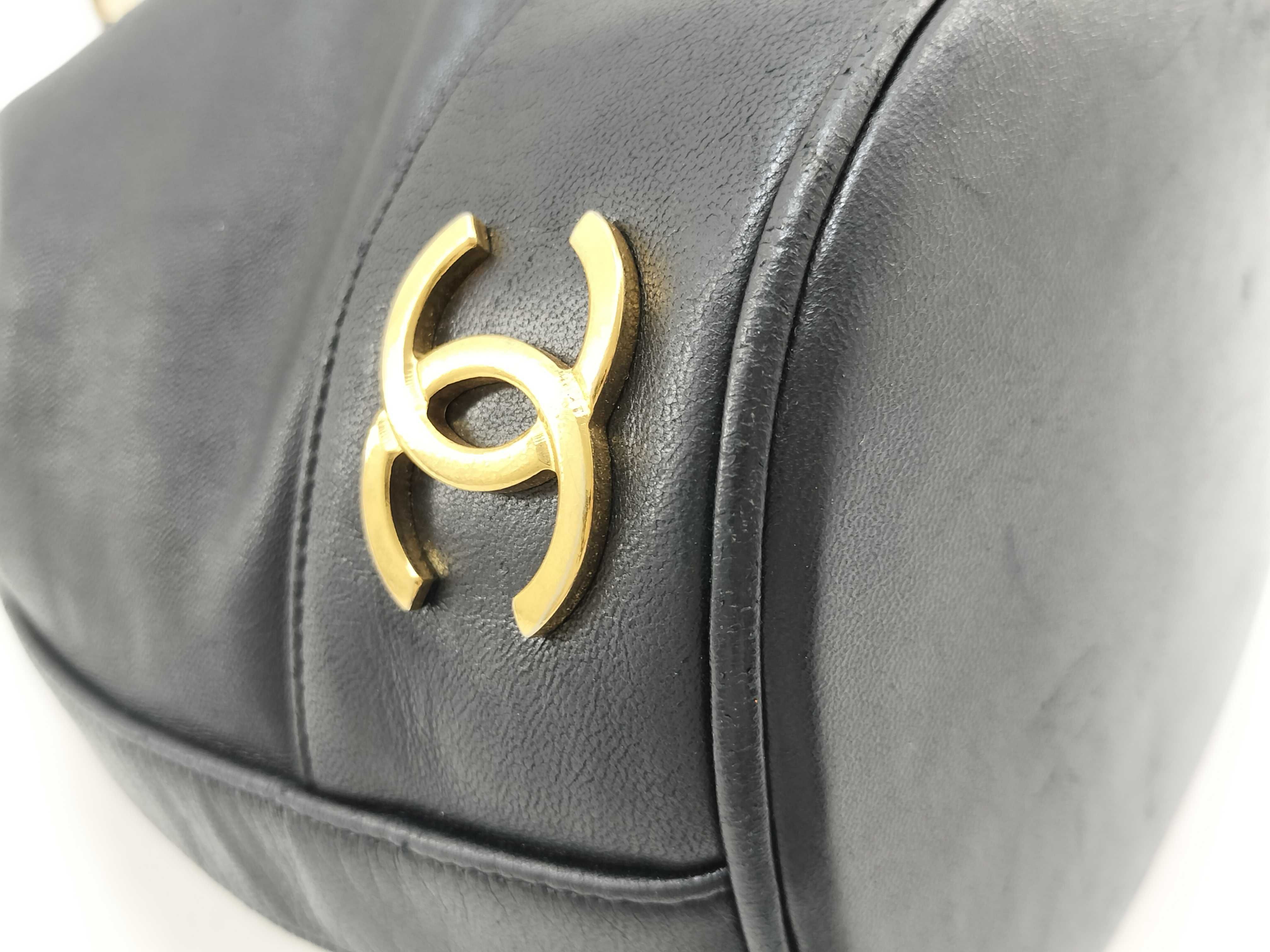 Lambskin Coco Ball Old Drawstring Shoulder Bag — view 6