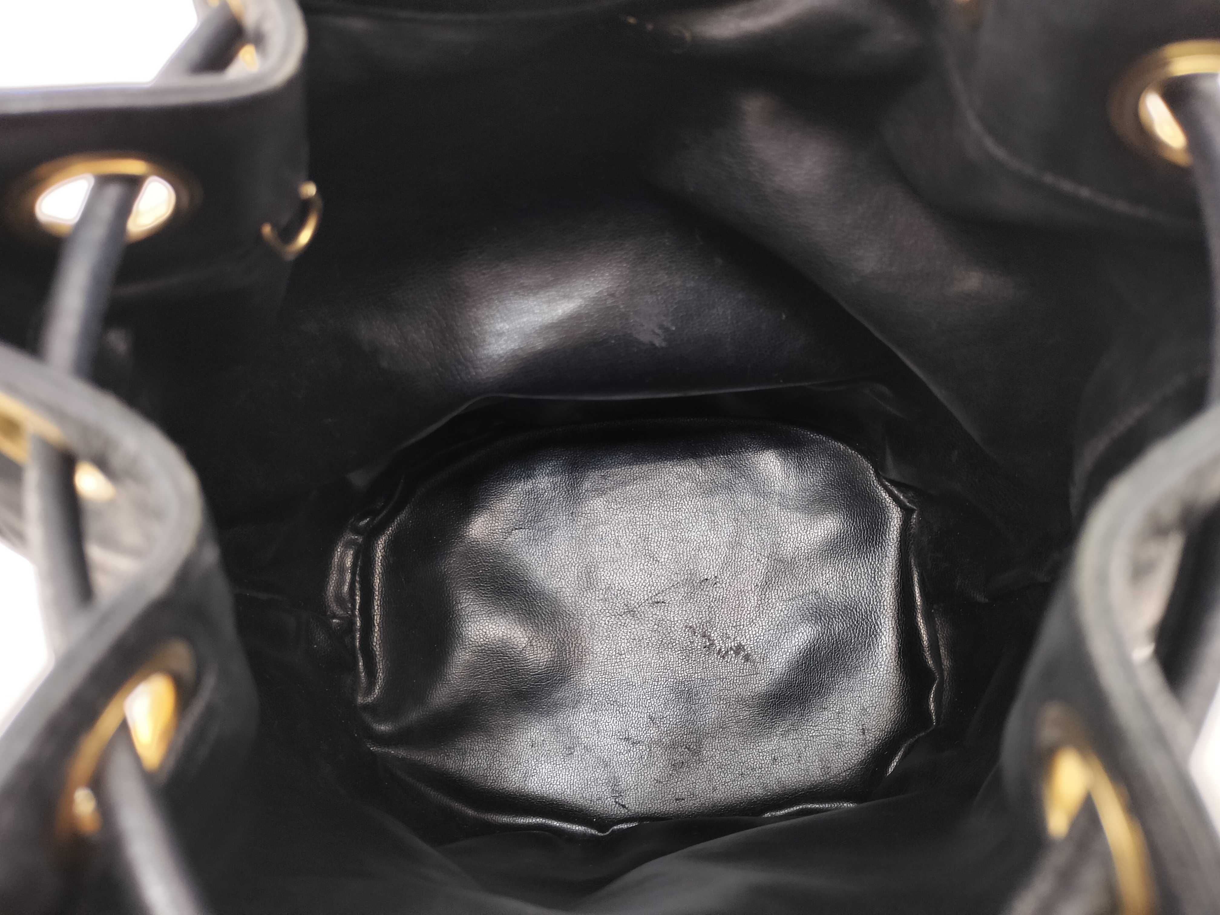Lambskin Coco Ball Old Drawstring Shoulder Bag — view 10