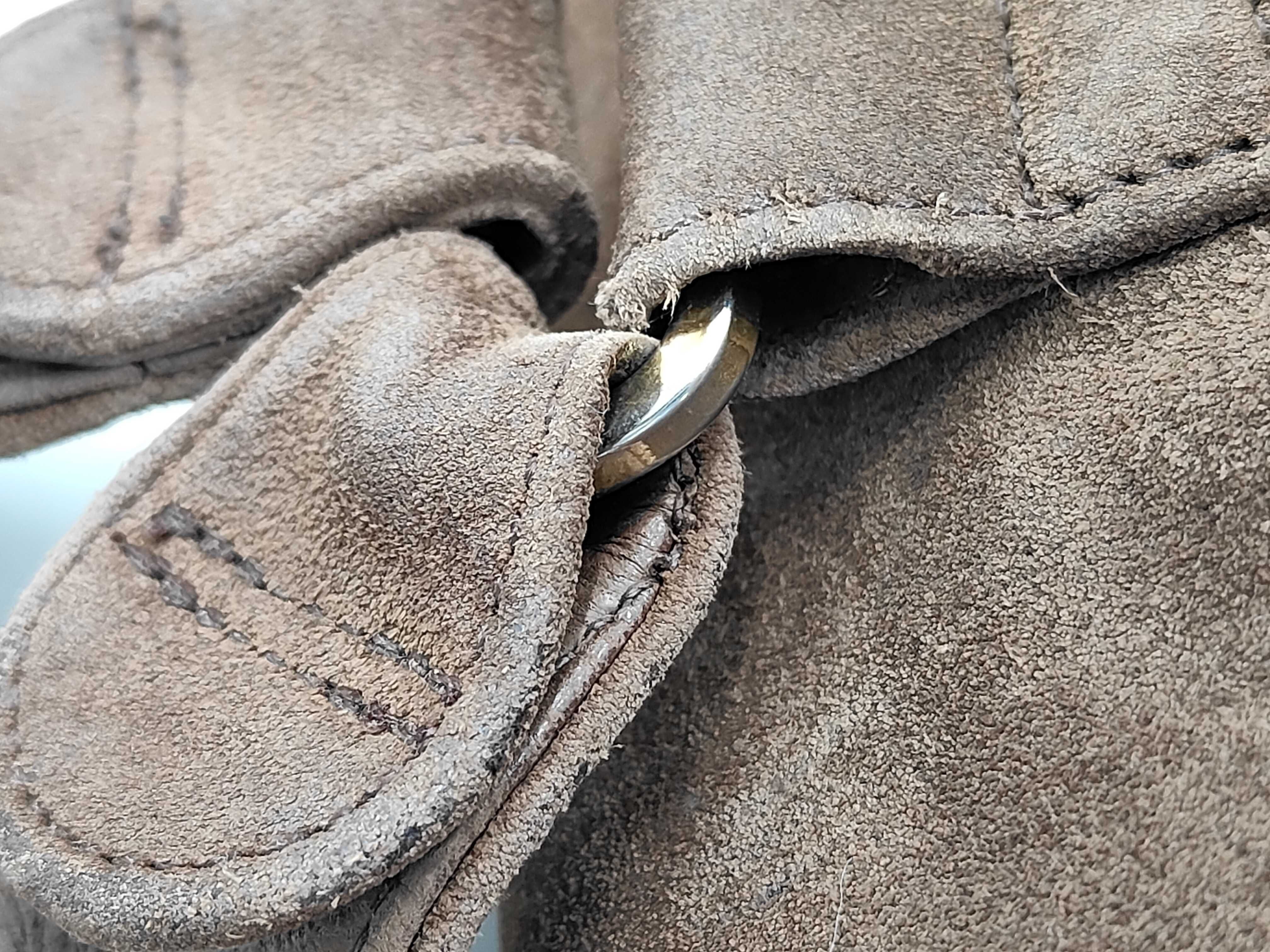 Coco Mark Backpack, Suede, Brown, Series 1 Backpack — view 11