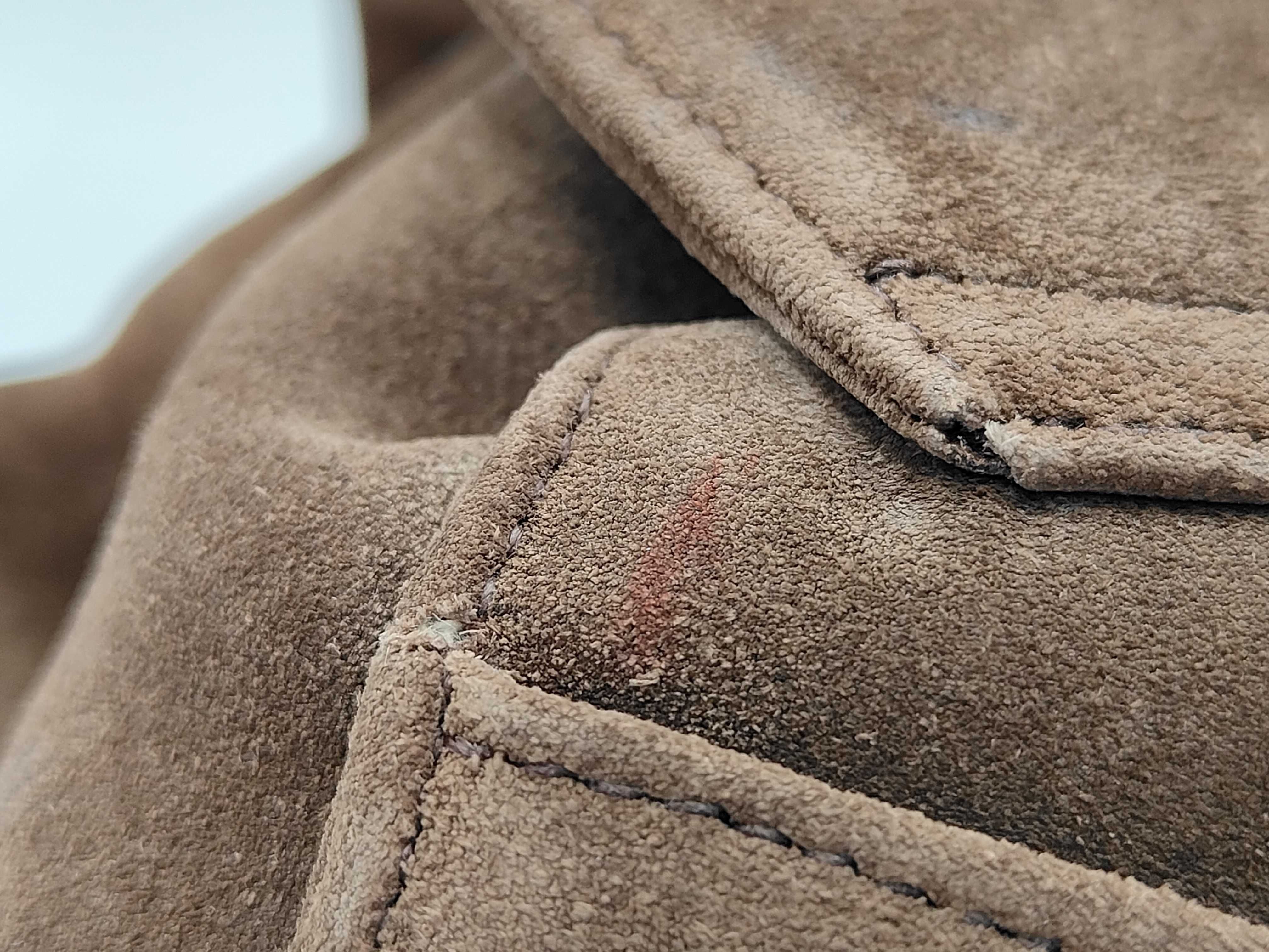 Coco Mark Backpack, Suede, Brown, Series 1 Backpack — view 4
