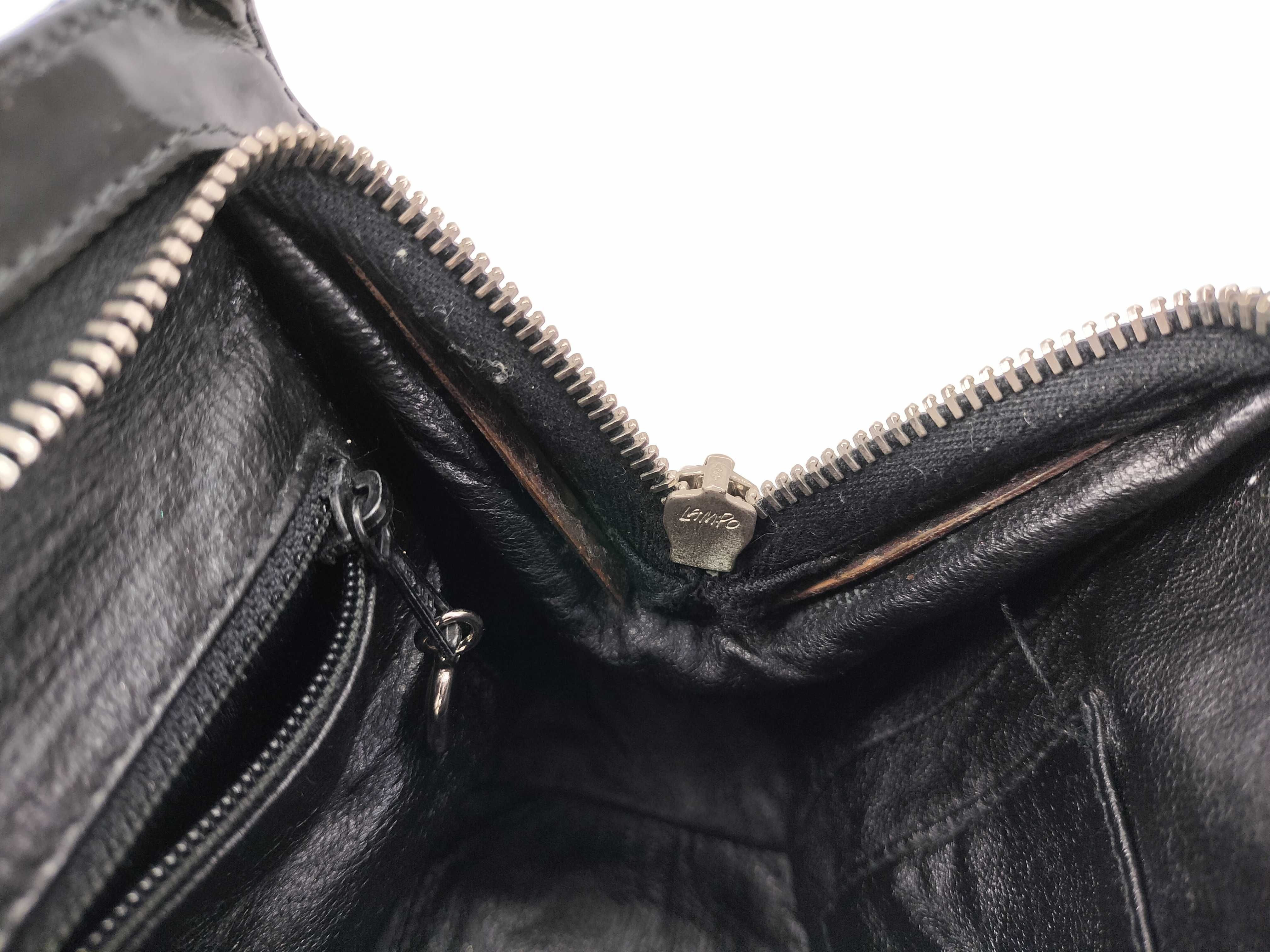 Enamel Coco Mark Chain Shoulder Bag — view 12