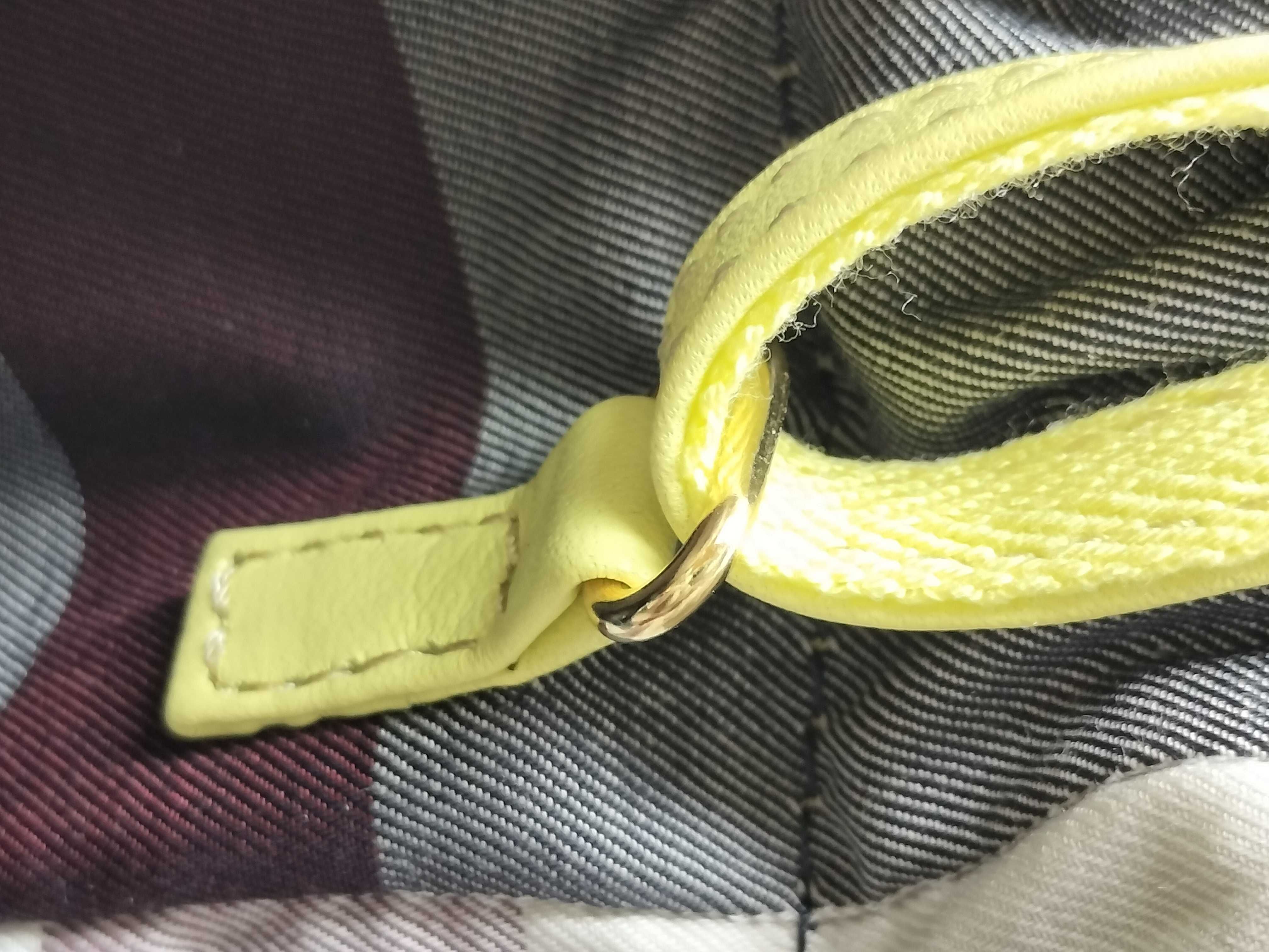 Blue Label Drawstring Shoulder Bag with Paper Tag — view 5