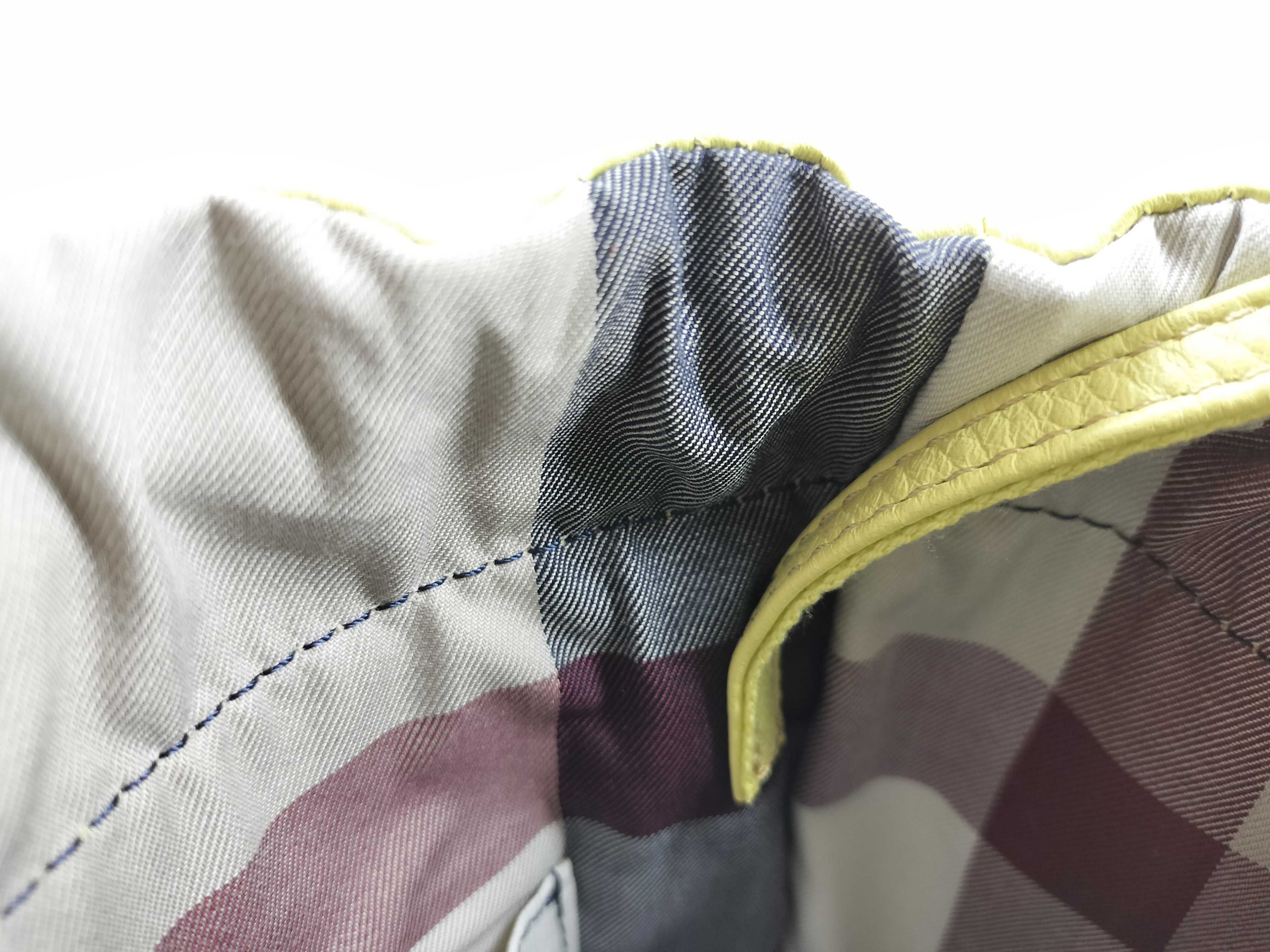 Blue Label Drawstring Shoulder Bag with Paper Tag — view 8
