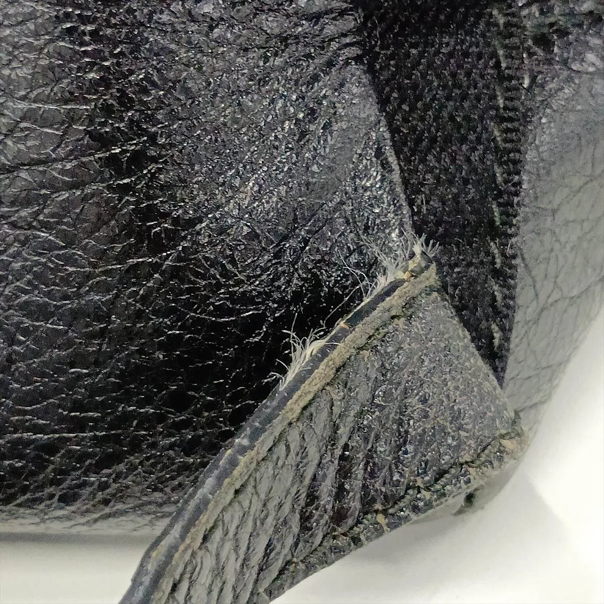 409010 Leather Backpack/Rucksack Black — view 13