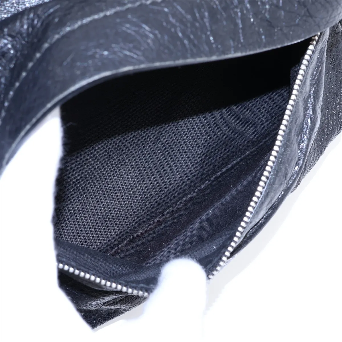 409010 Leather Backpack/Rucksack Black — view 9