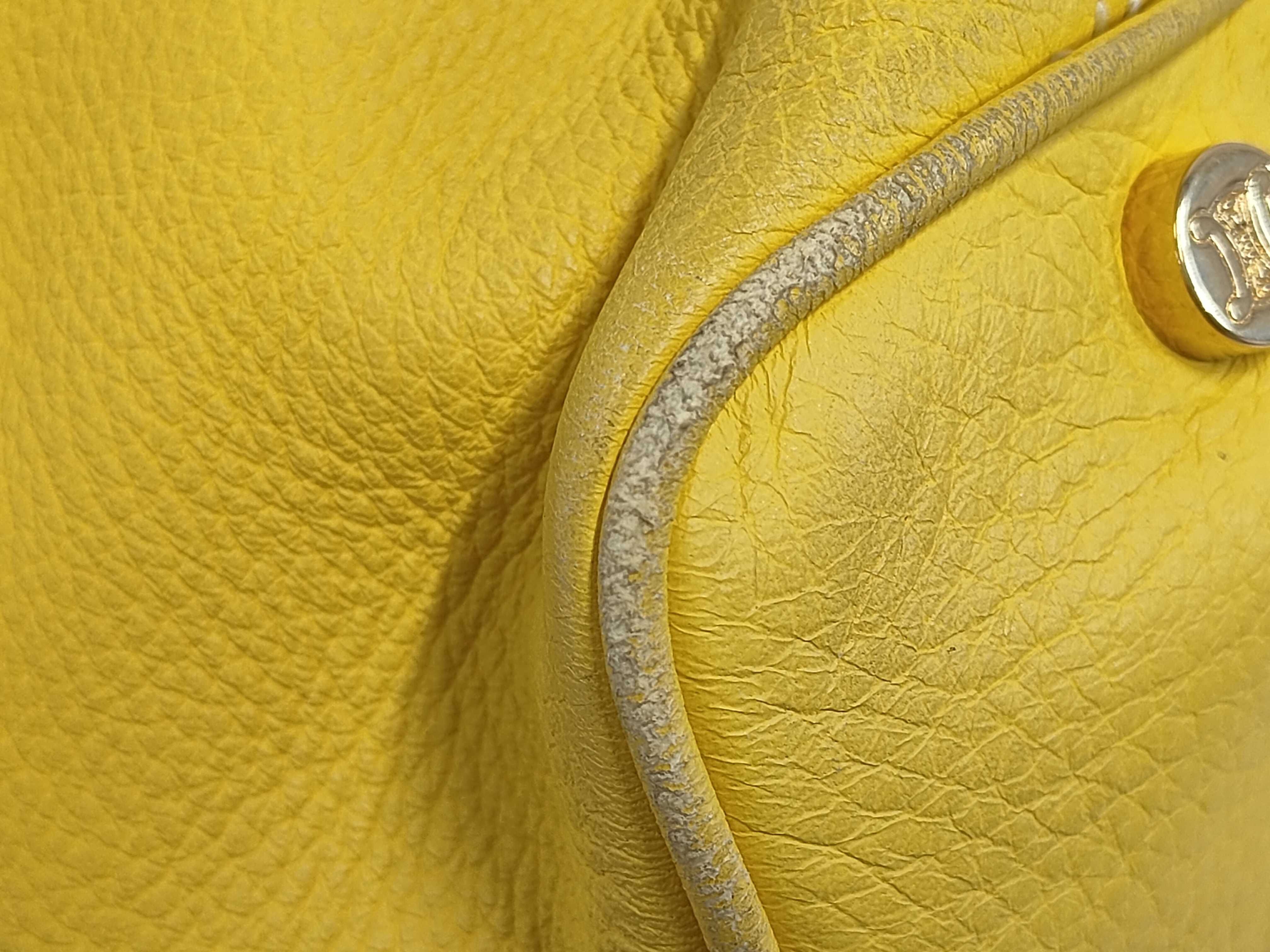 handbag, yellow handbag — view 3