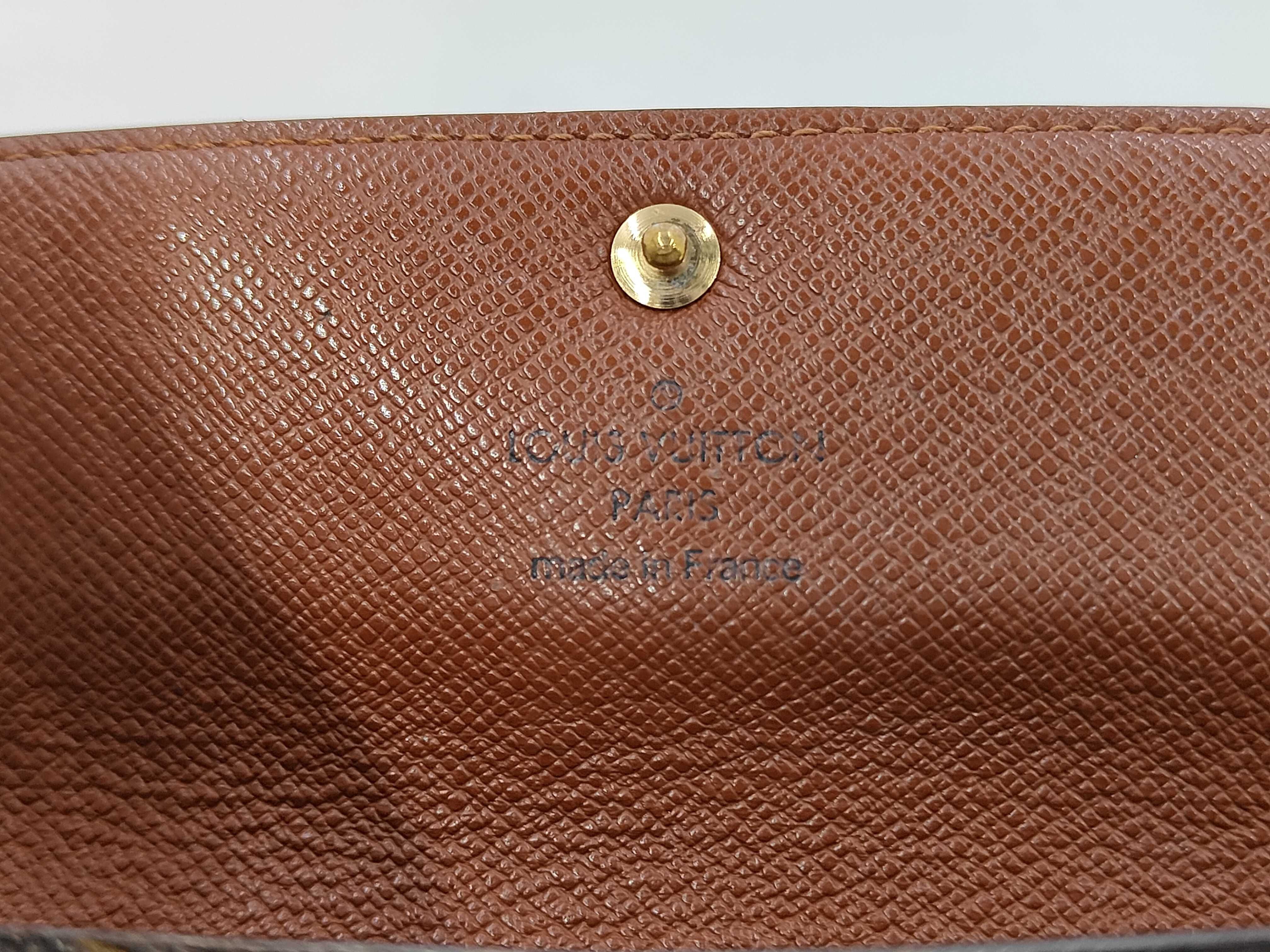 Monogram Louis Vuitton Monogram Portefeuille Sarah CT0085 Wallet — view 12
