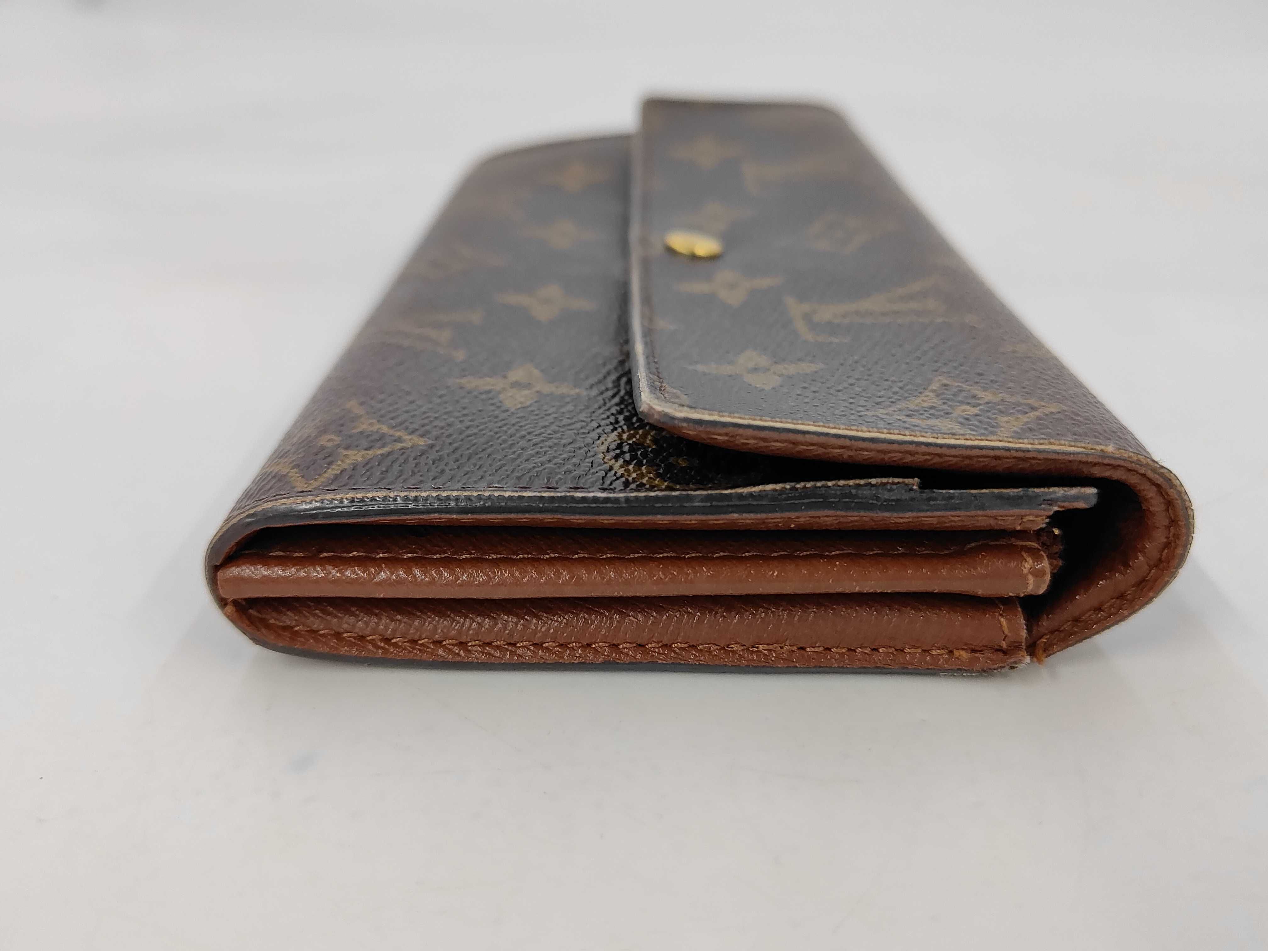 Monogram Louis Vuitton Monogram Portefeuille Sarah CT0085 Wallet — view 4