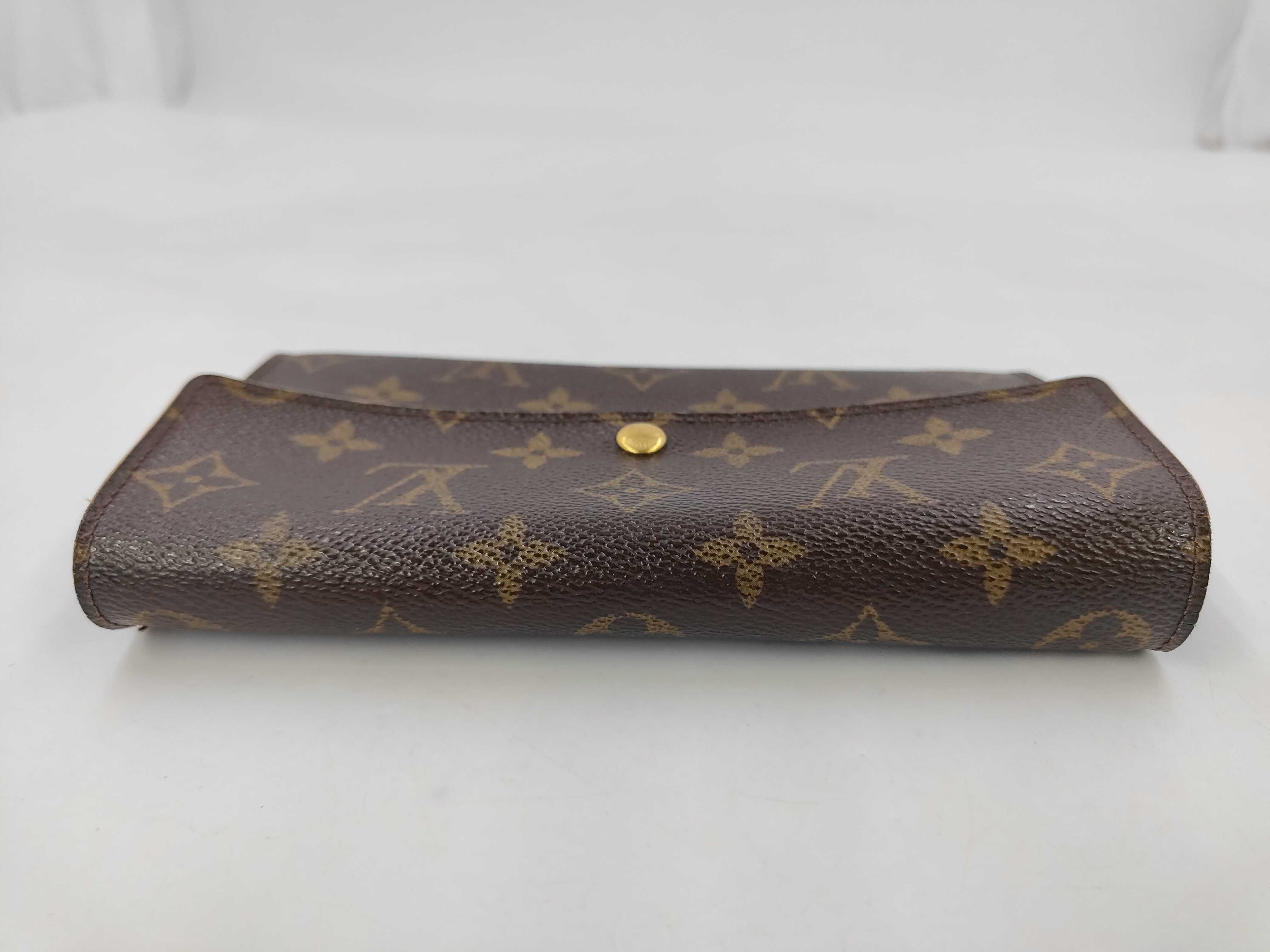 Monogram Louis Vuitton Monogram Portefeuille Sarah CT0085 Wallet — view 5