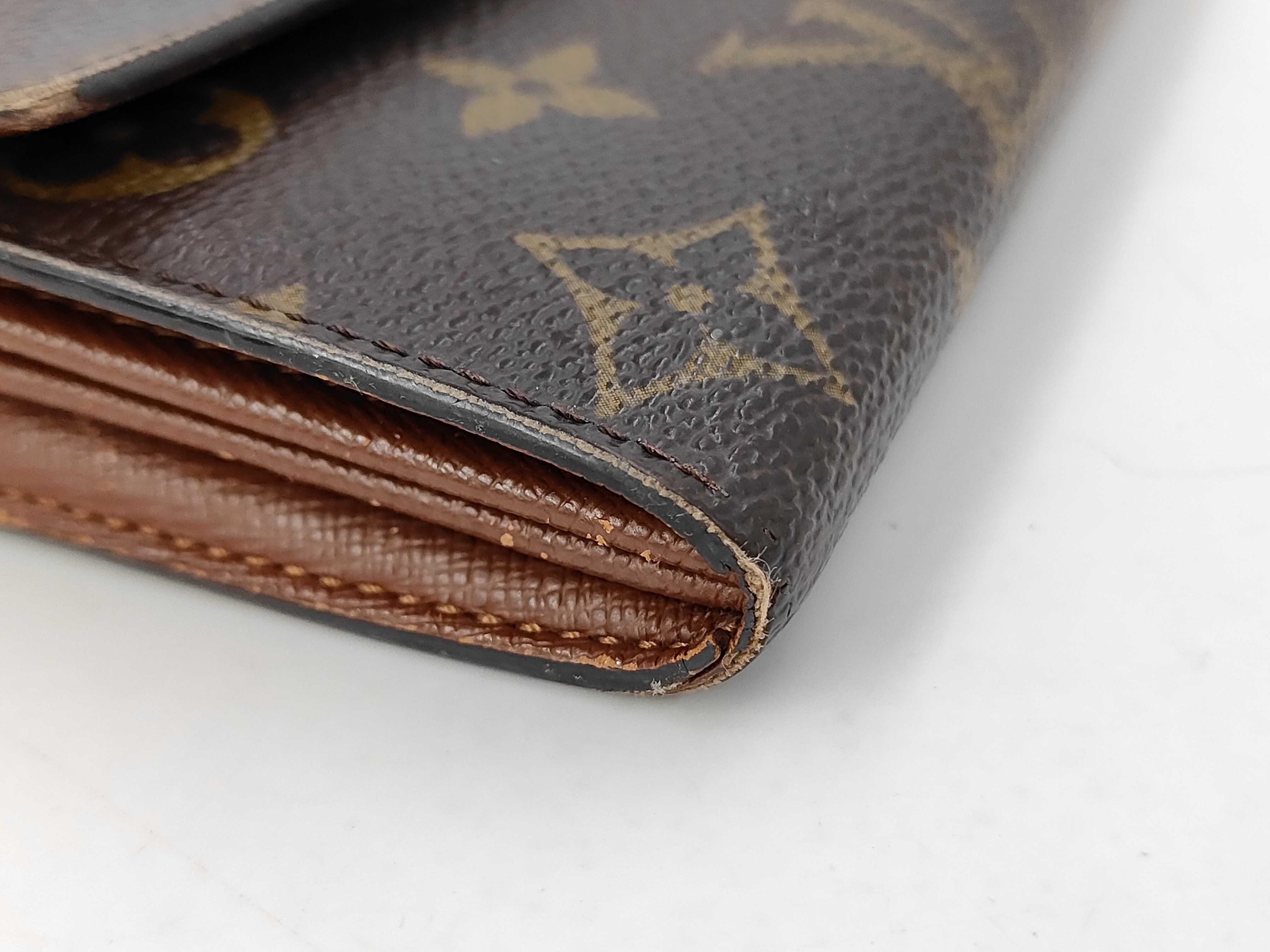 Monogram Louis Vuitton Monogram Portefeuille Sarah CT0085 Wallet — view 6