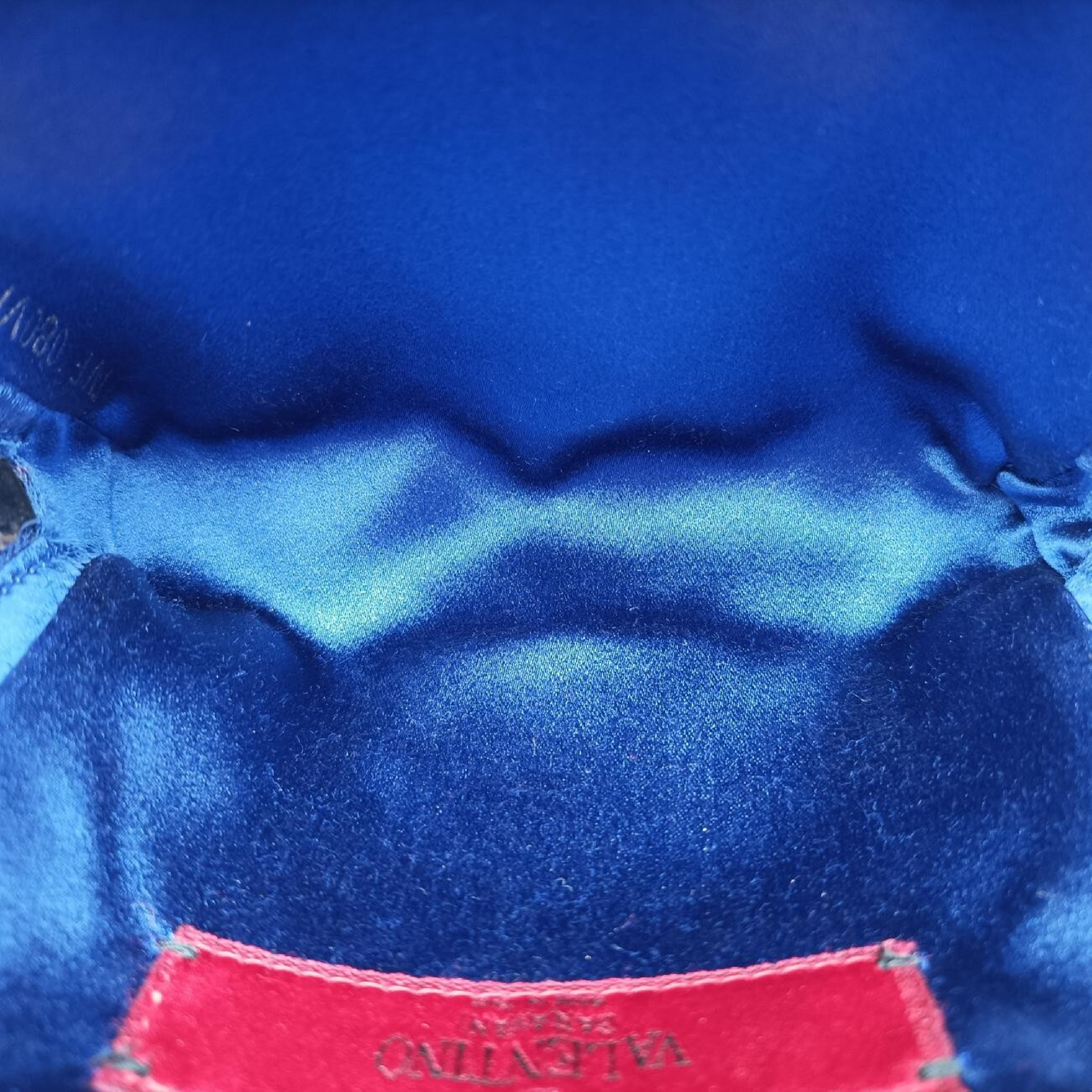 Rockstud Blue Leather TVF 080VIT3 Shoulder Bag — view 6