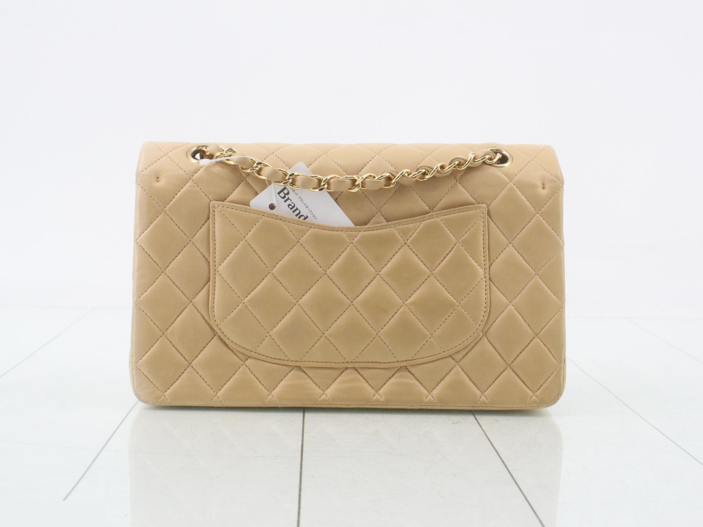 Double flap 25 lambskin chain shoulder bag, item number 7 — view 2