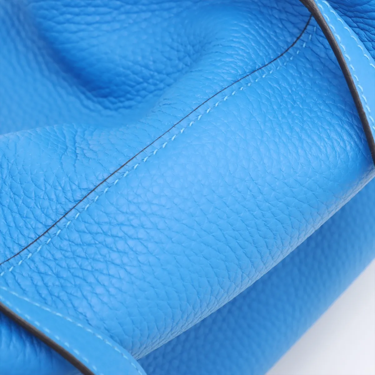 [Individually wrapped] Hermes Lindy 26 Taurillon Clemence New Blue Hydra Silver Hardware K:2025 — view 11