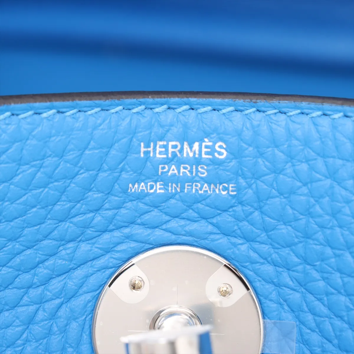 [Individually wrapped] Hermes Lindy 26 Taurillon Clemence New Blue Hydra Silver Hardware K:2025 — view 9