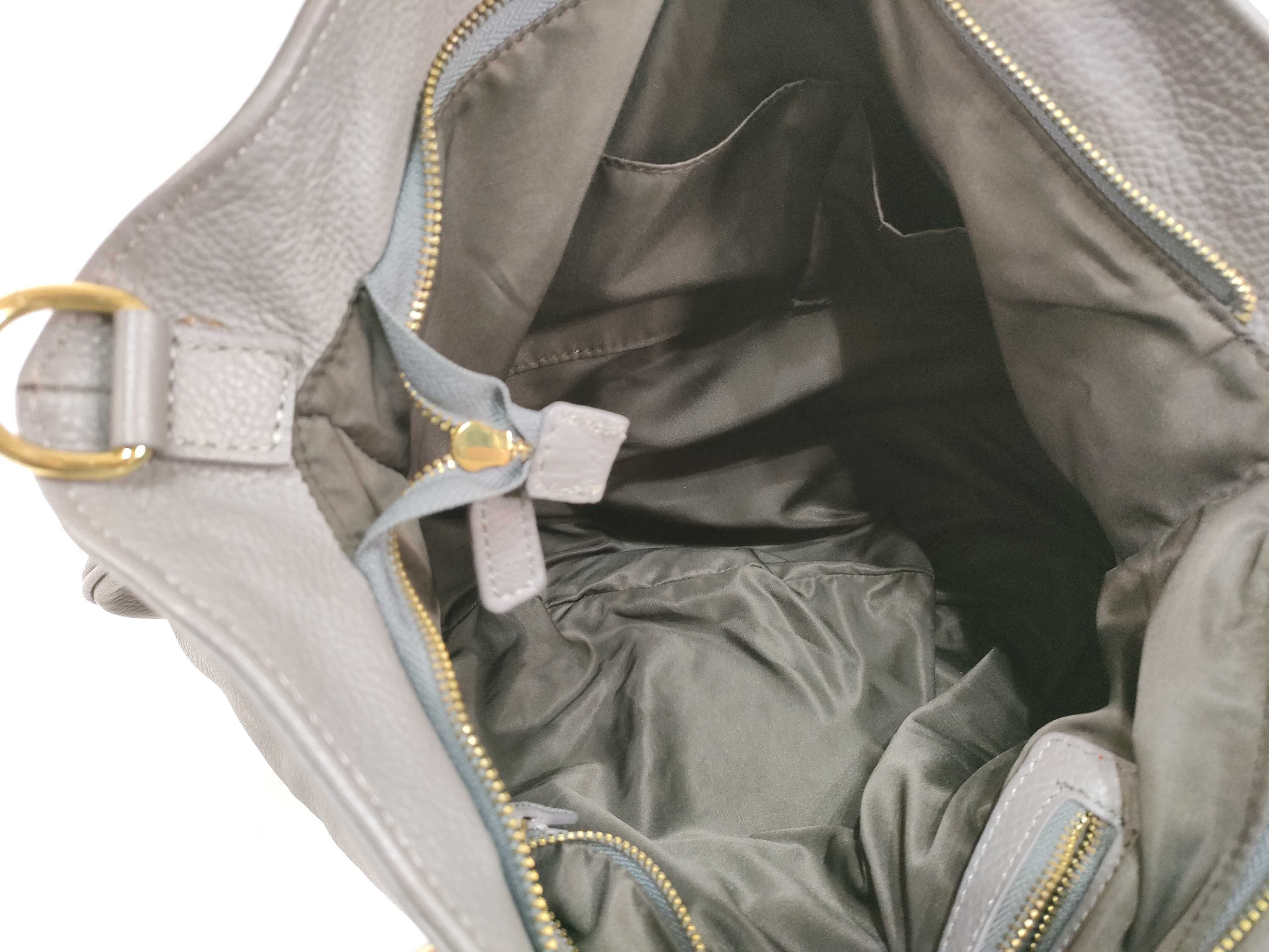2-way shoulder bag, gray. — view 14