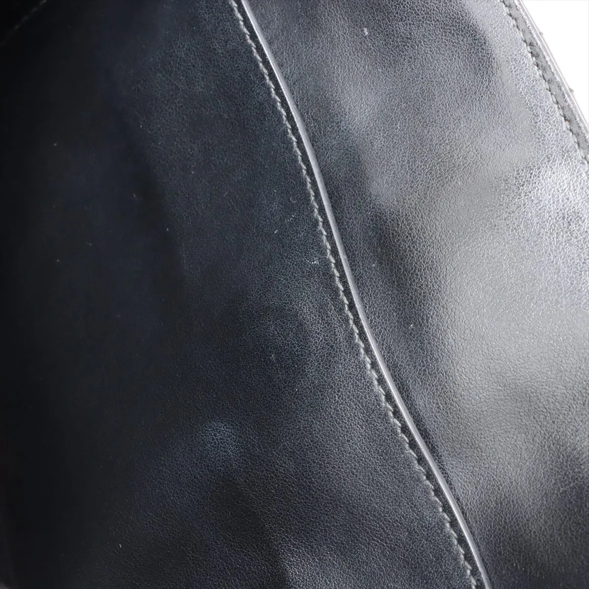 Diagram Leather 2WAY Handbag Black 1BA165 — view 12