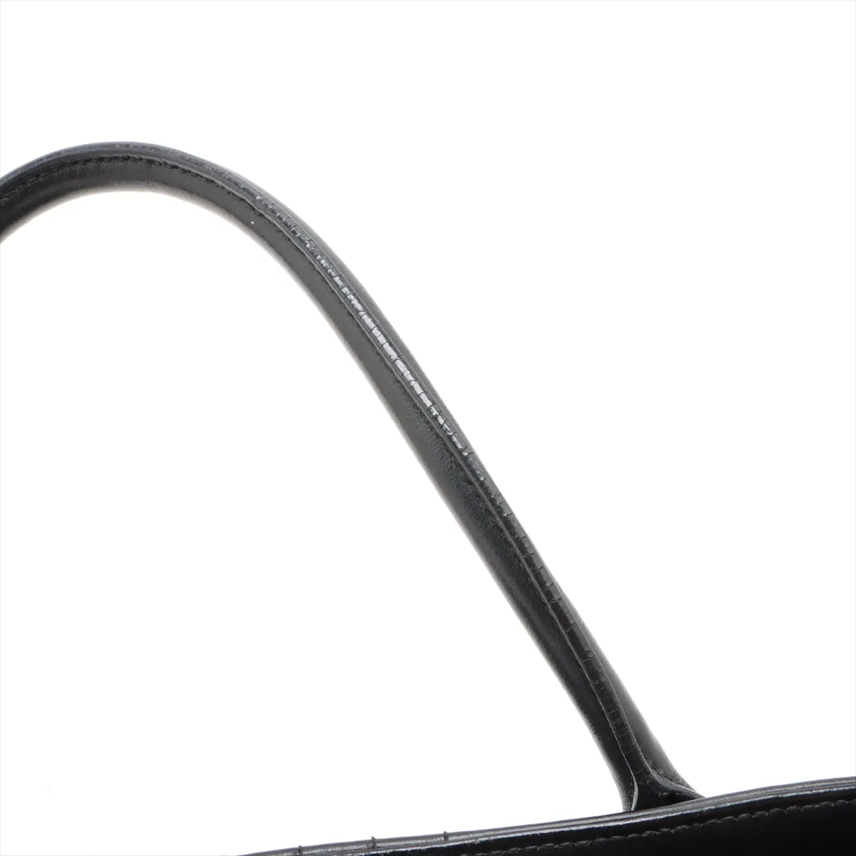 Diagram Leather 2WAY Handbag Black 1BA165 — view 13