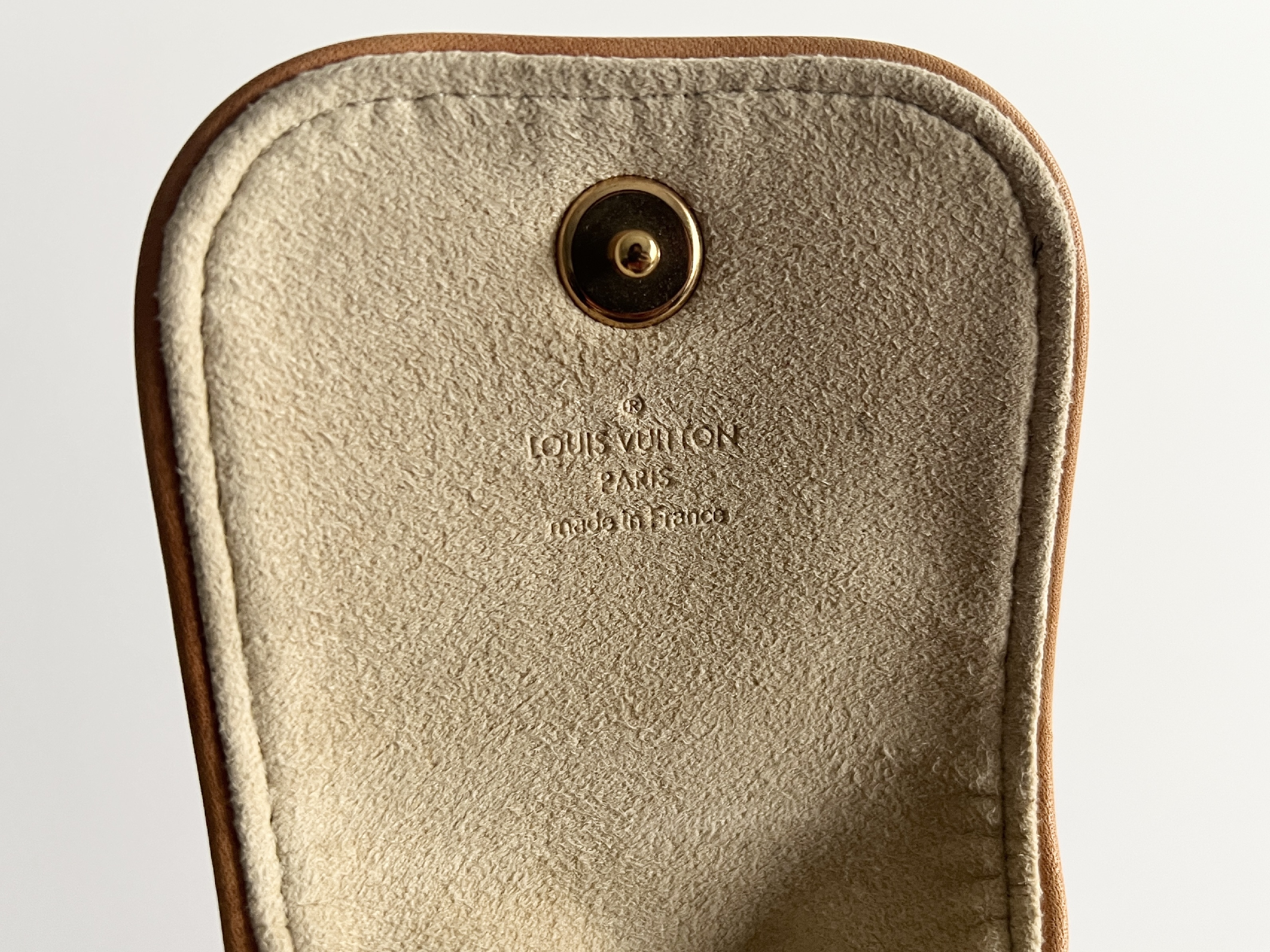 Monogram Pochette Cancun Leather Shoulder Bag — view 6