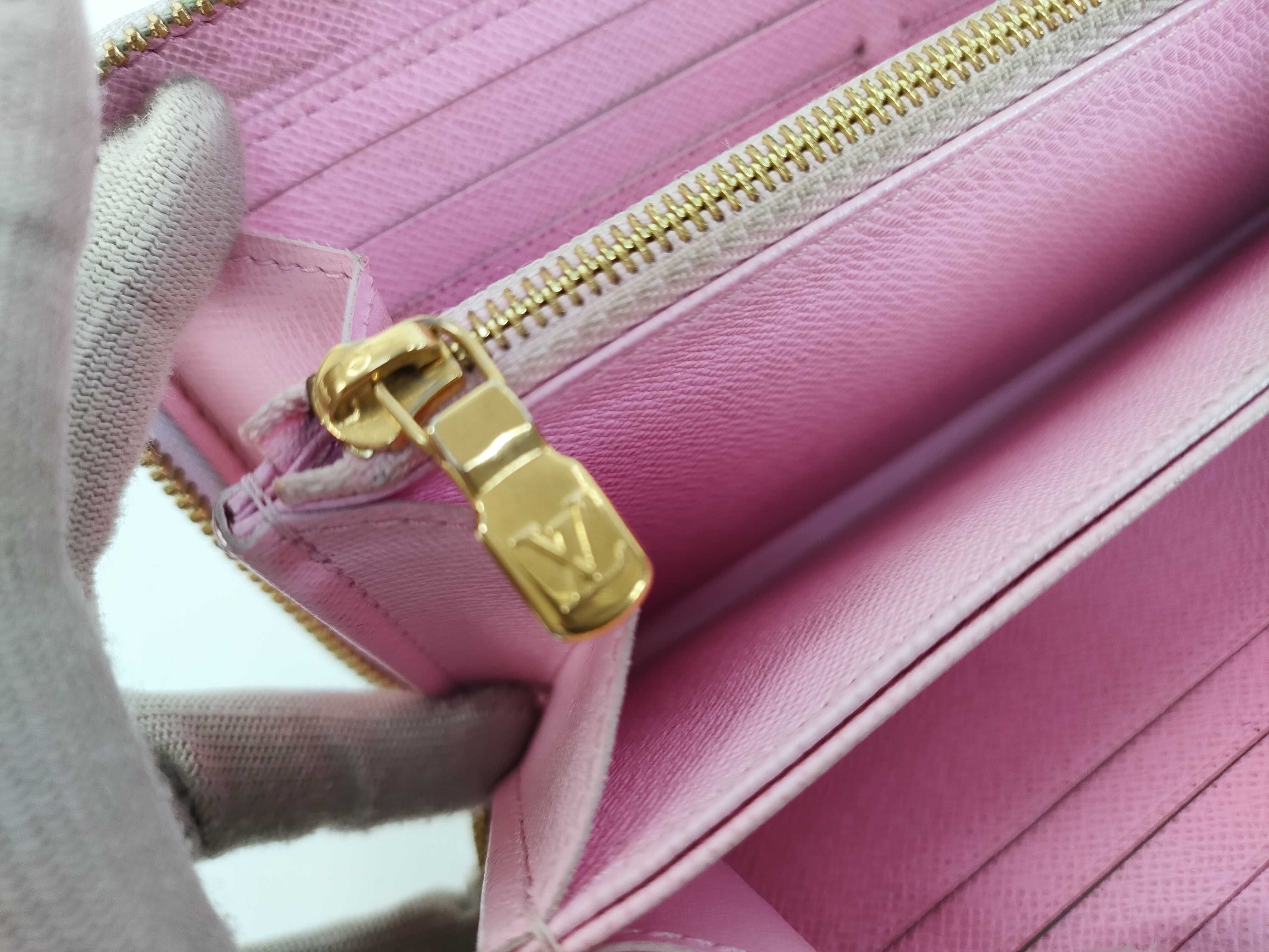 Monogram Louis Vuitton LV Zippy Wallet Sunrise Pastel / IC tag compatible Box Wallet — view 12