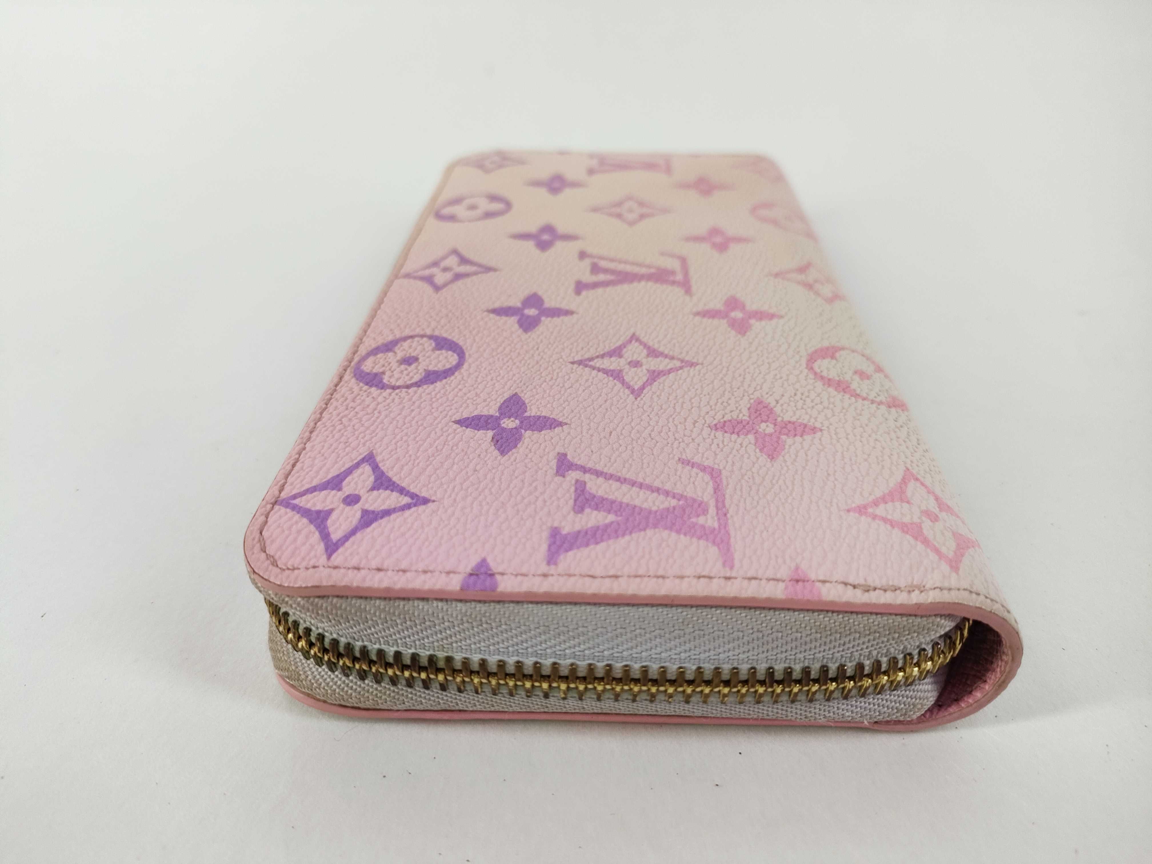 Monogram Louis Vuitton LV Zippy Wallet Sunrise Pastel / IC tag compatible Box Wallet — view 4