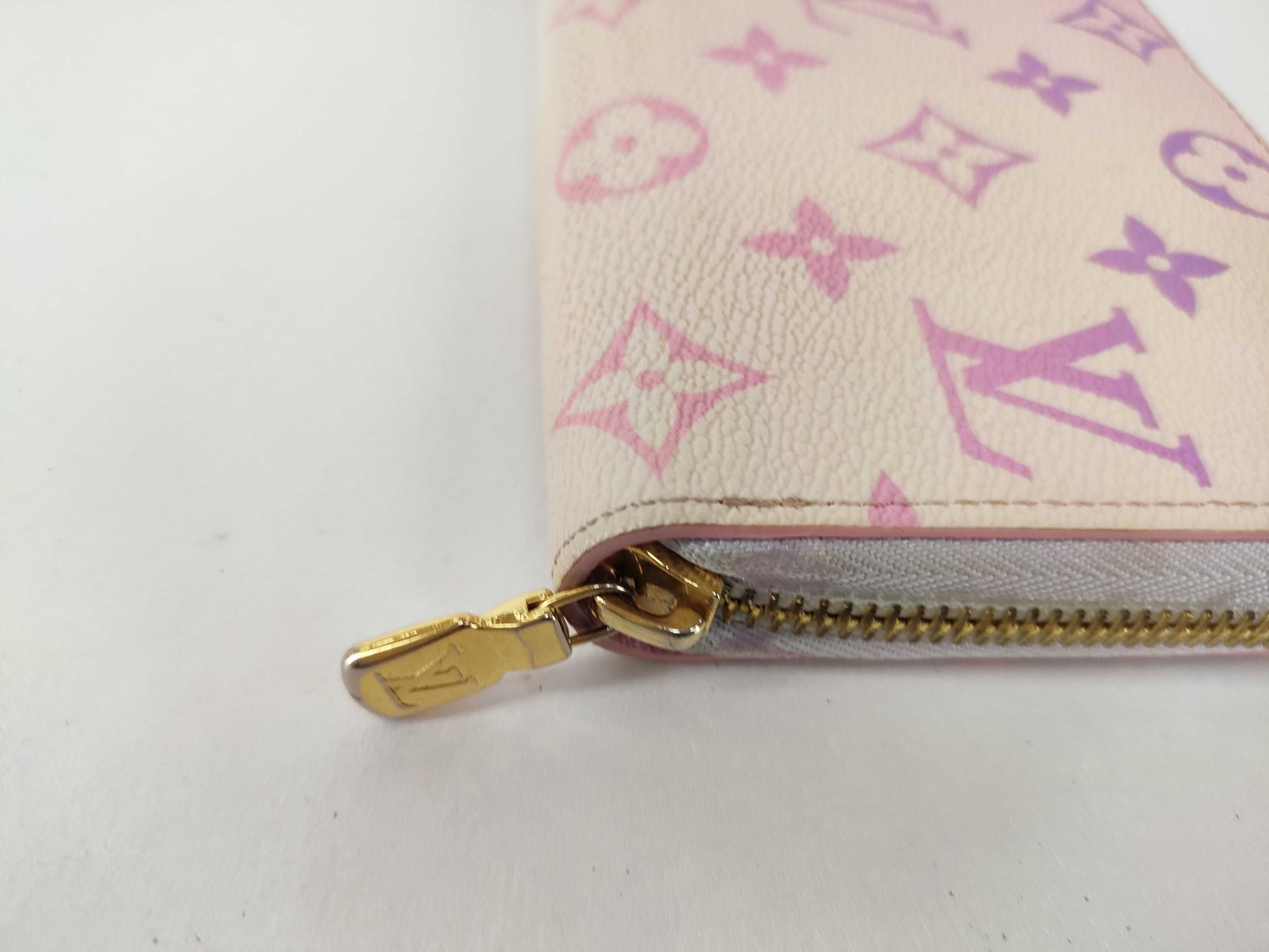 Monogram Louis Vuitton LV Zippy Wallet Sunrise Pastel / IC tag compatible Box Wallet — view 6