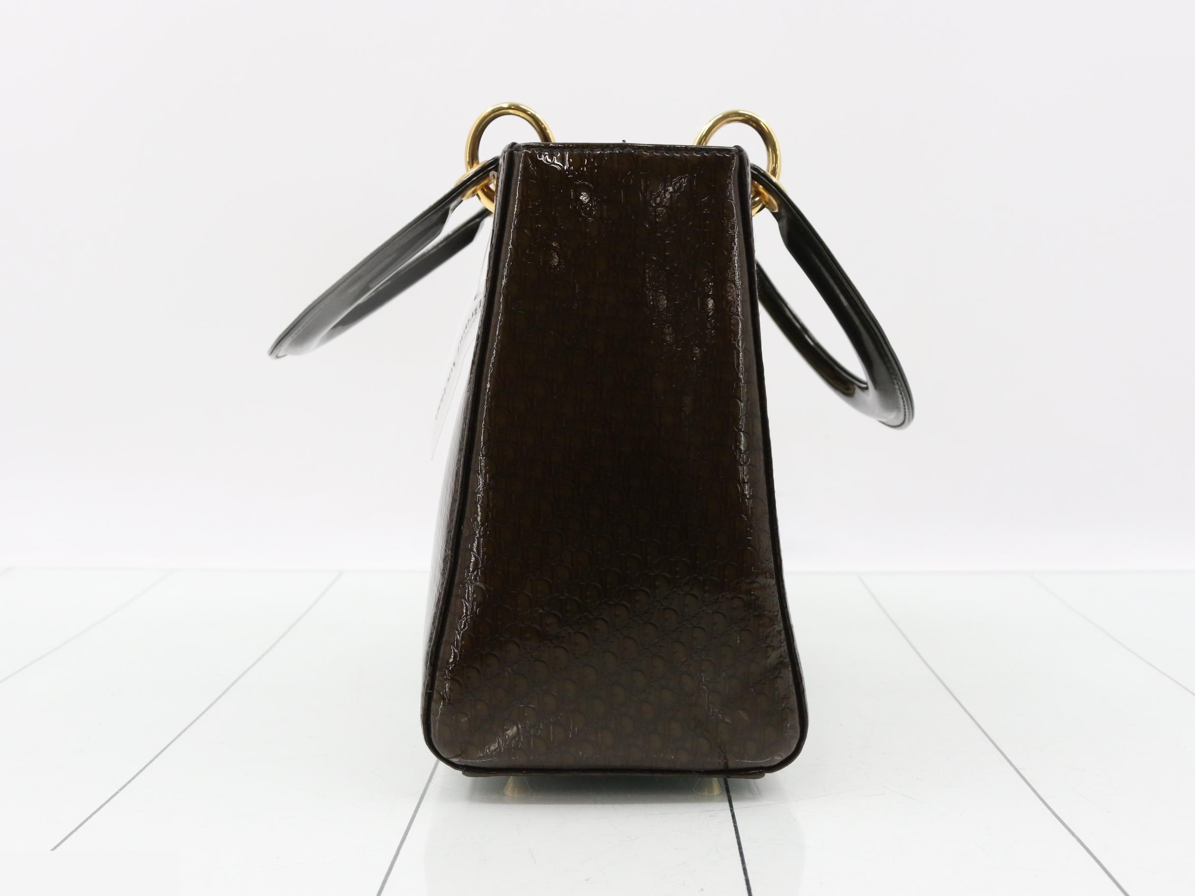Trotter Medium Lady Dior Handbag — view 4