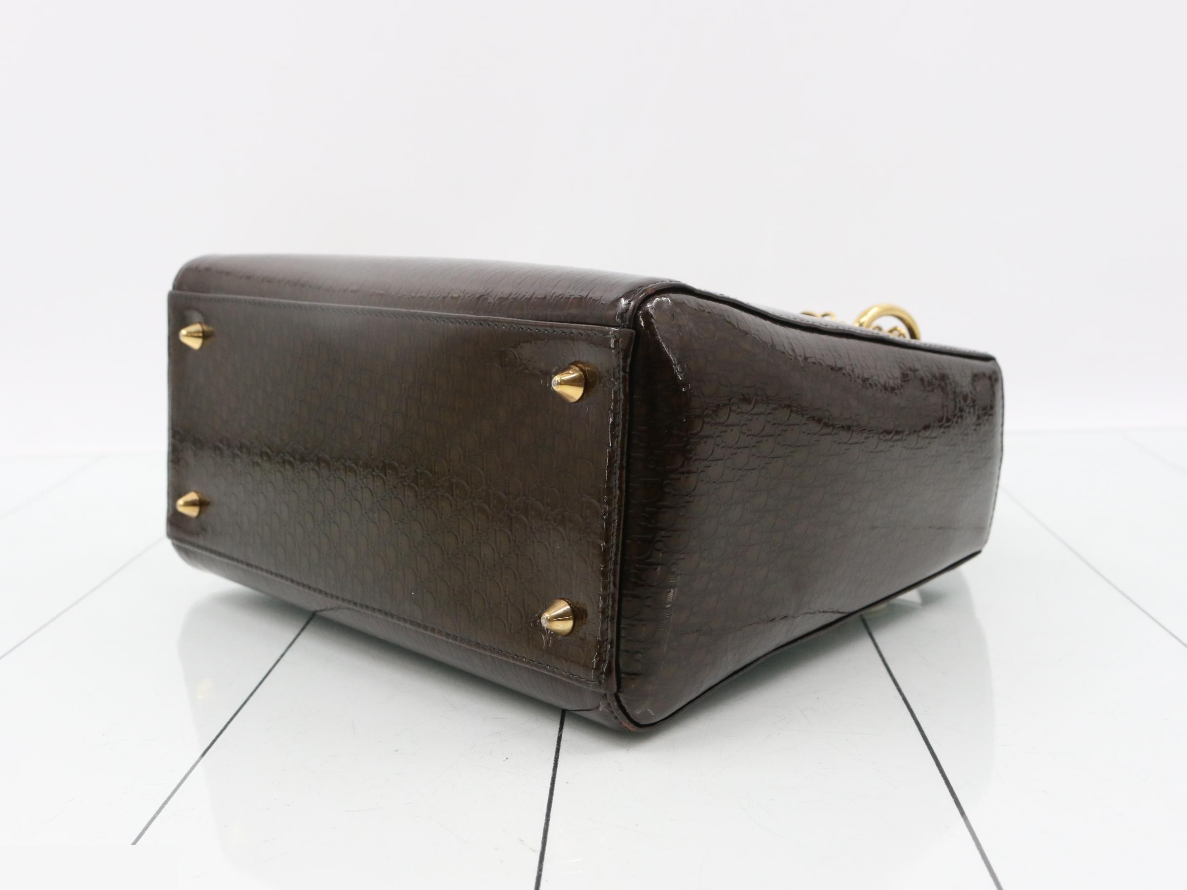 Trotter Medium Lady Dior Handbag — view 6