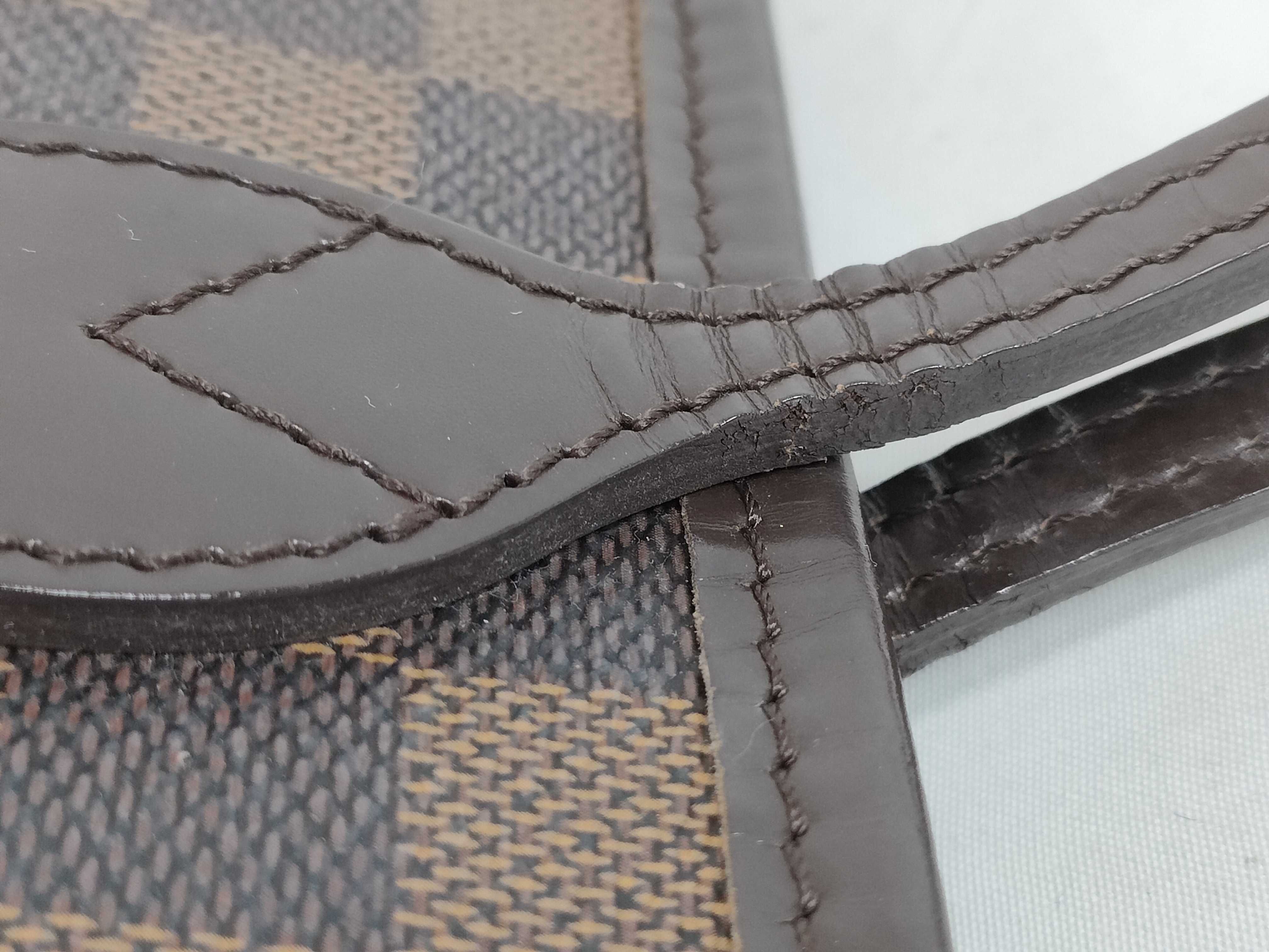 Damier Neverfull PM N51109 VI3160 Brown Tote Bag — view 5