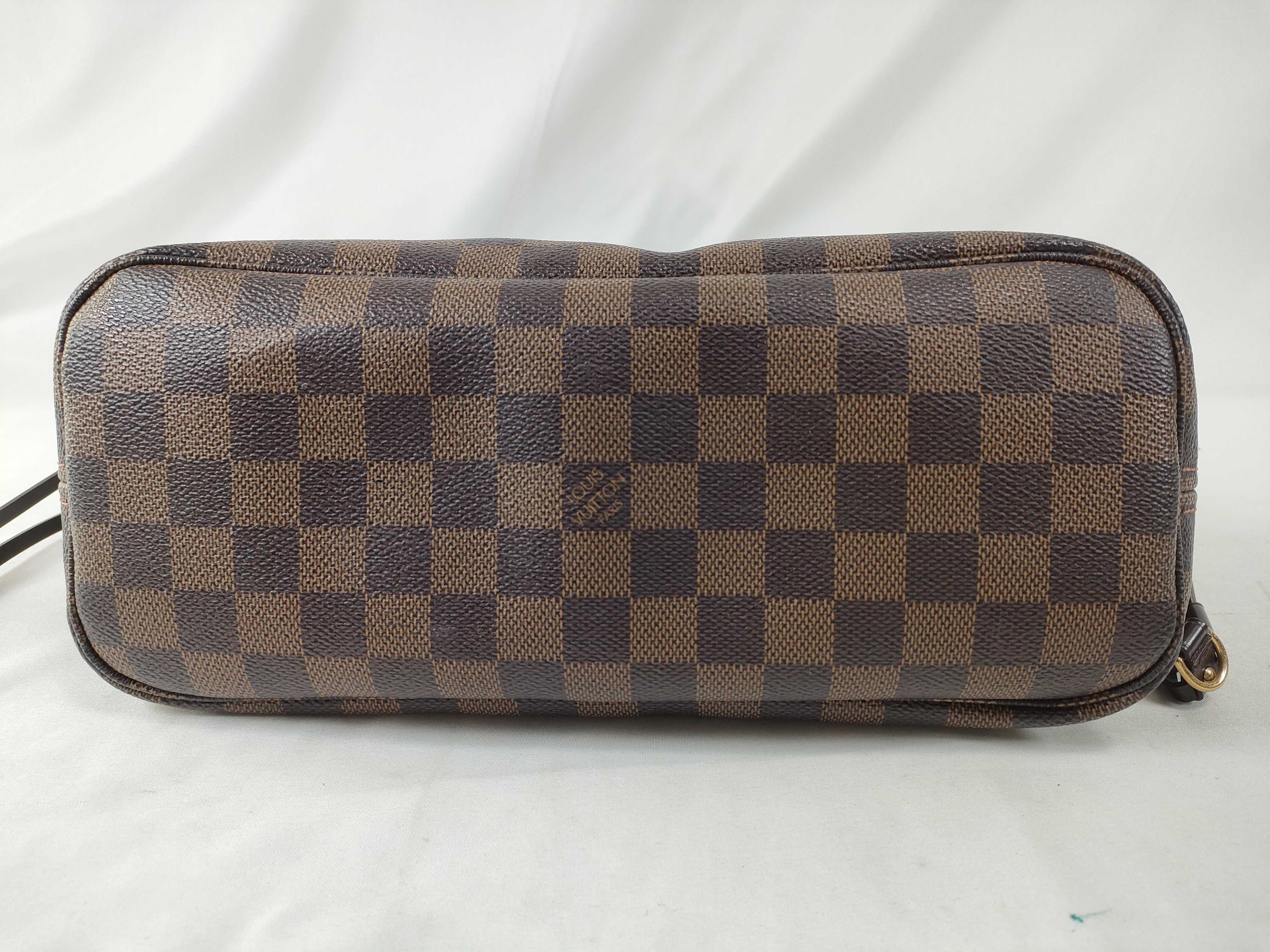 Damier Neverfull PM N51109 VI3160 Brown Tote Bag — view 7