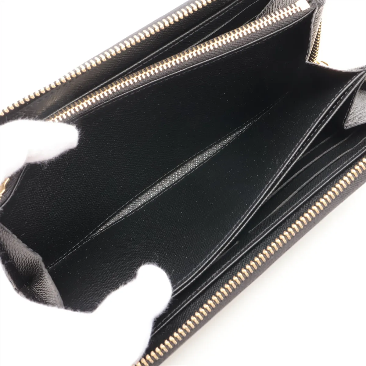 Epi Zippy Wallet M68755 Noir Round Zip Wallet (RFID detected) — view 5