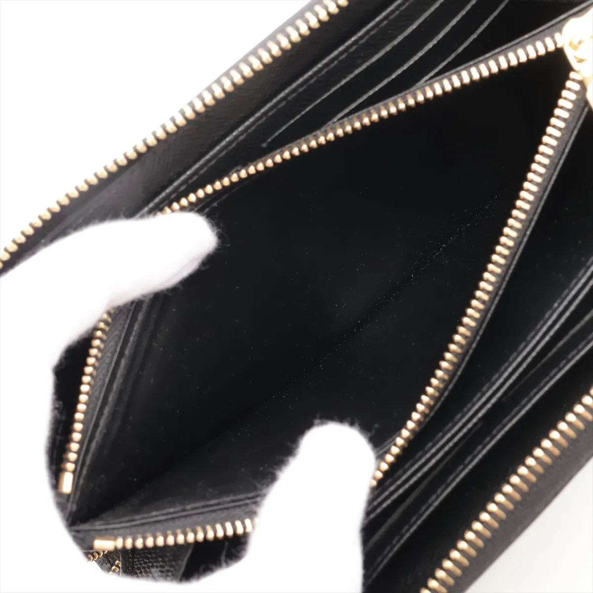 Epi Zippy Wallet M68755 Noir Round Zip Wallet (RFID detected) — view 10