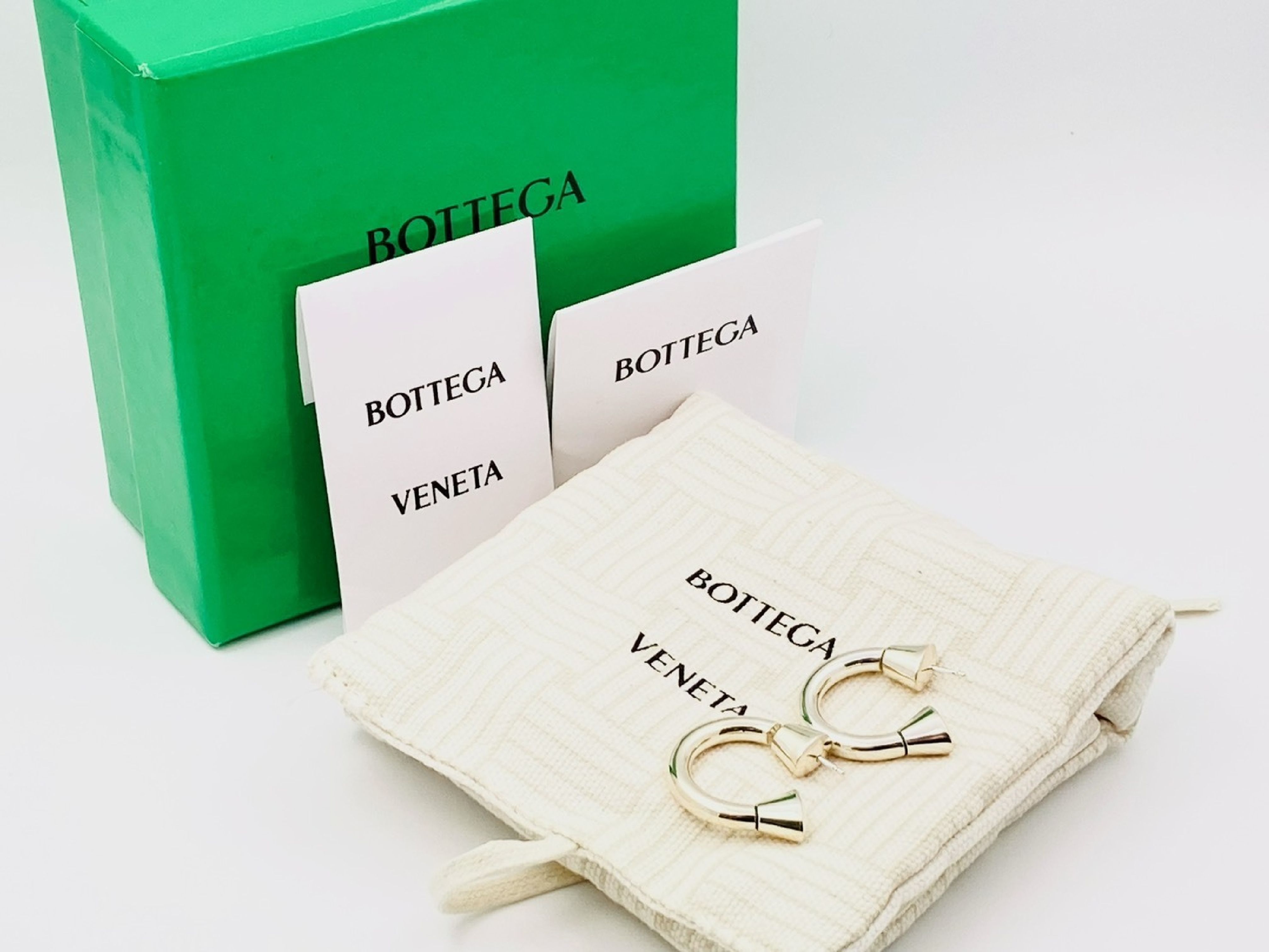 Ellipse Hoop Earrings, 925 Sterling Silver, 18.8g — view 8