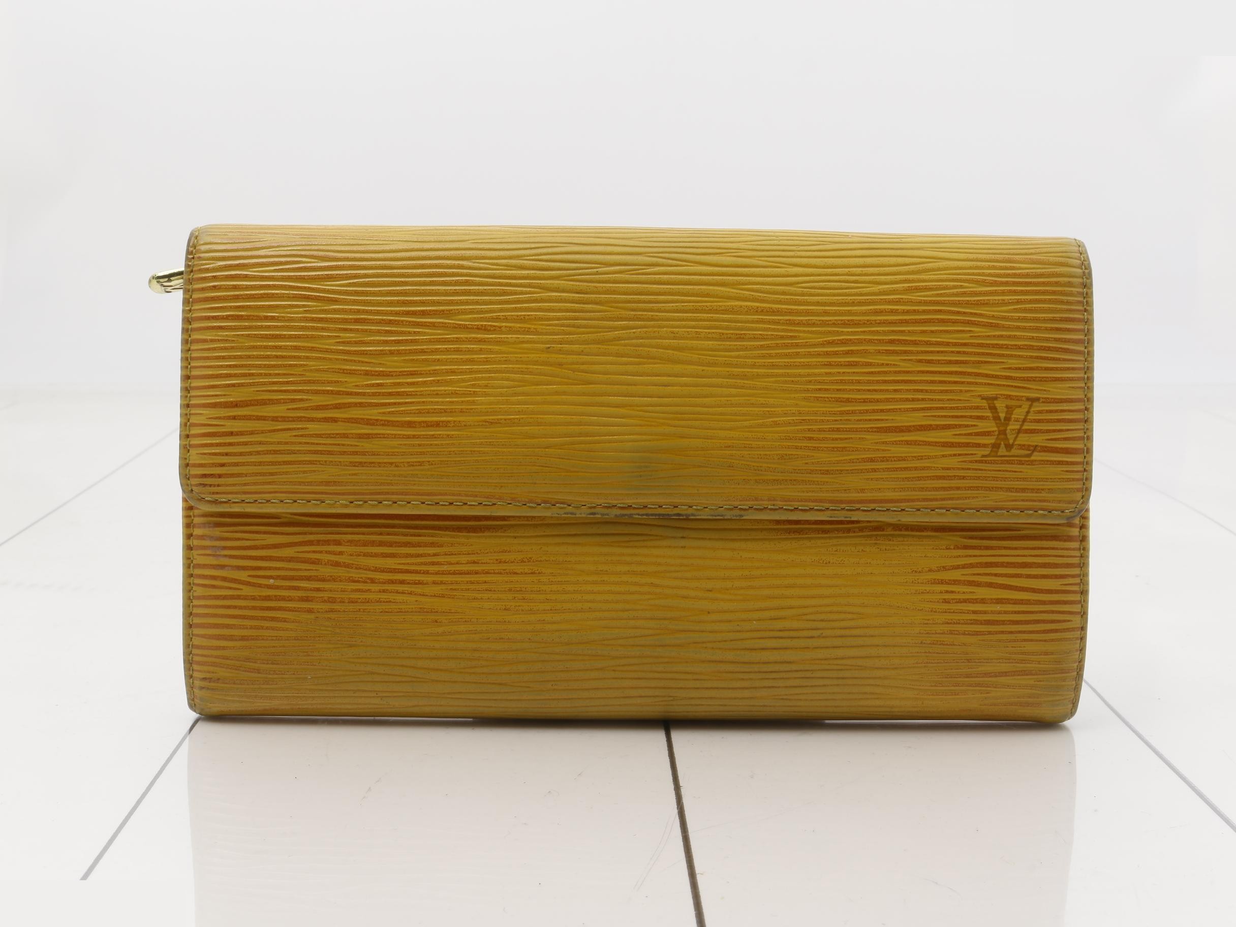 Pochette Portemonnaie Credit Tassili Yellow